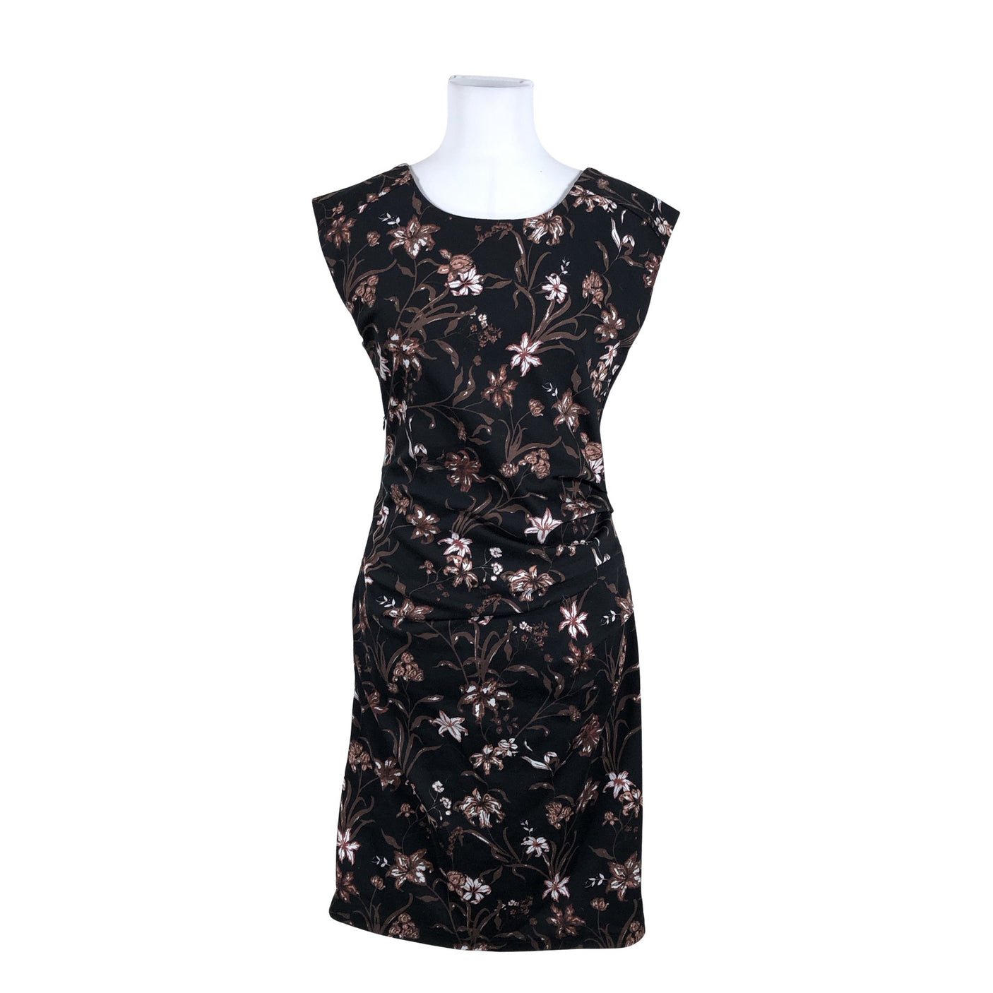 Unisex Kaffe - Mitteveniv kleit, suurus 38 - Must (1)