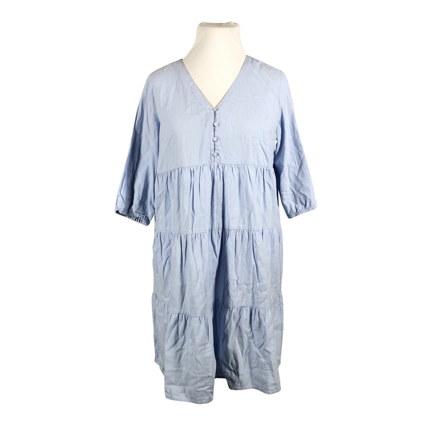 Unisex Cream - Mitteveniv kleit, suurus 42 - Helesinine (1)