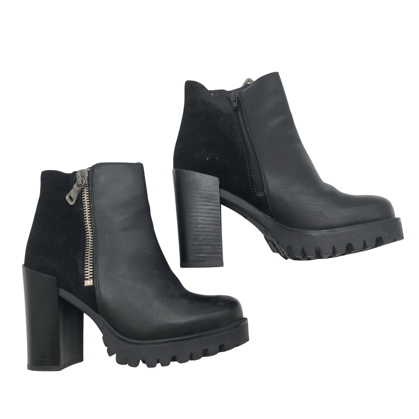 Unisex Zign - Poolsaapad, suurus 38 - Must (1)