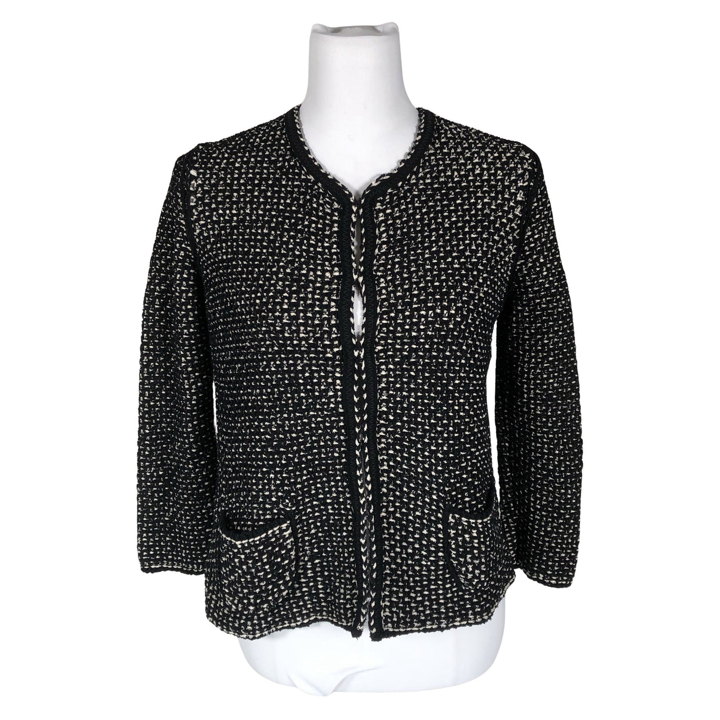 Unisex Hugo Boss - Kardigan, suurus 38 - Must (1)
