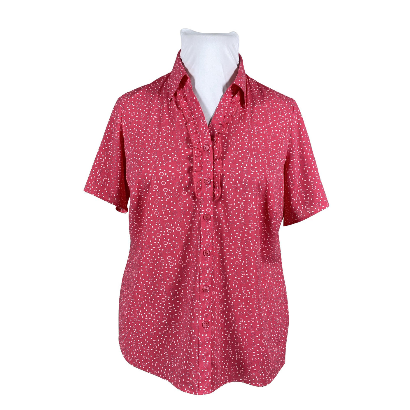 Unisex Marks&Spencer - Lühikeste käistega pluus, suurus 44 - Roosa (1)