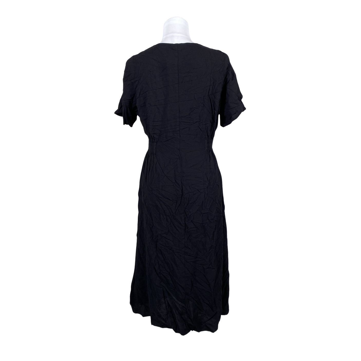 Unisex Lindex - Mitteveniv kleit, suurus 38 - Must (2)
