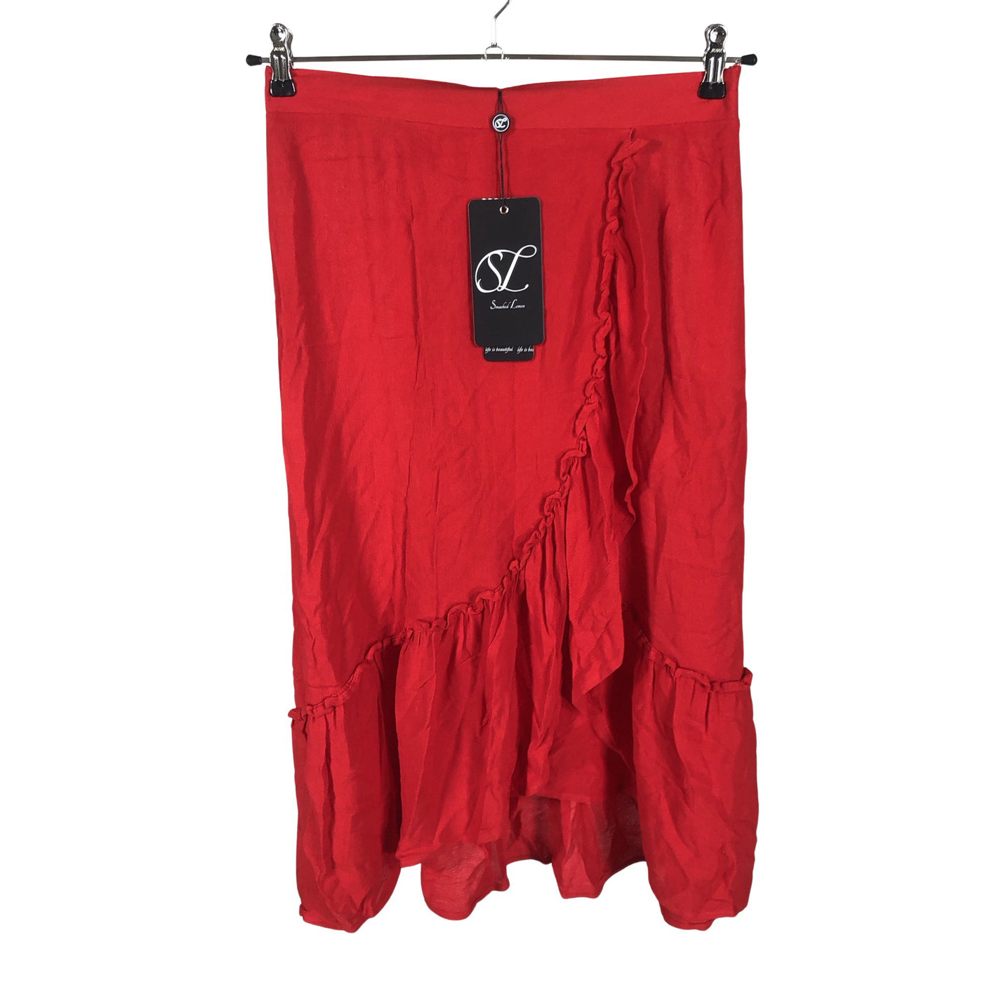 Unisex Smashed Lemon - Mitteveniv seelik, suurus 38 - Punane (1)