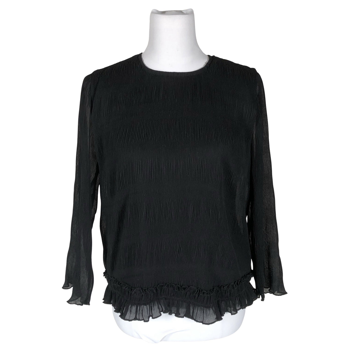 Unisex Ganni - Pluus, suurus 36 - Must (1)