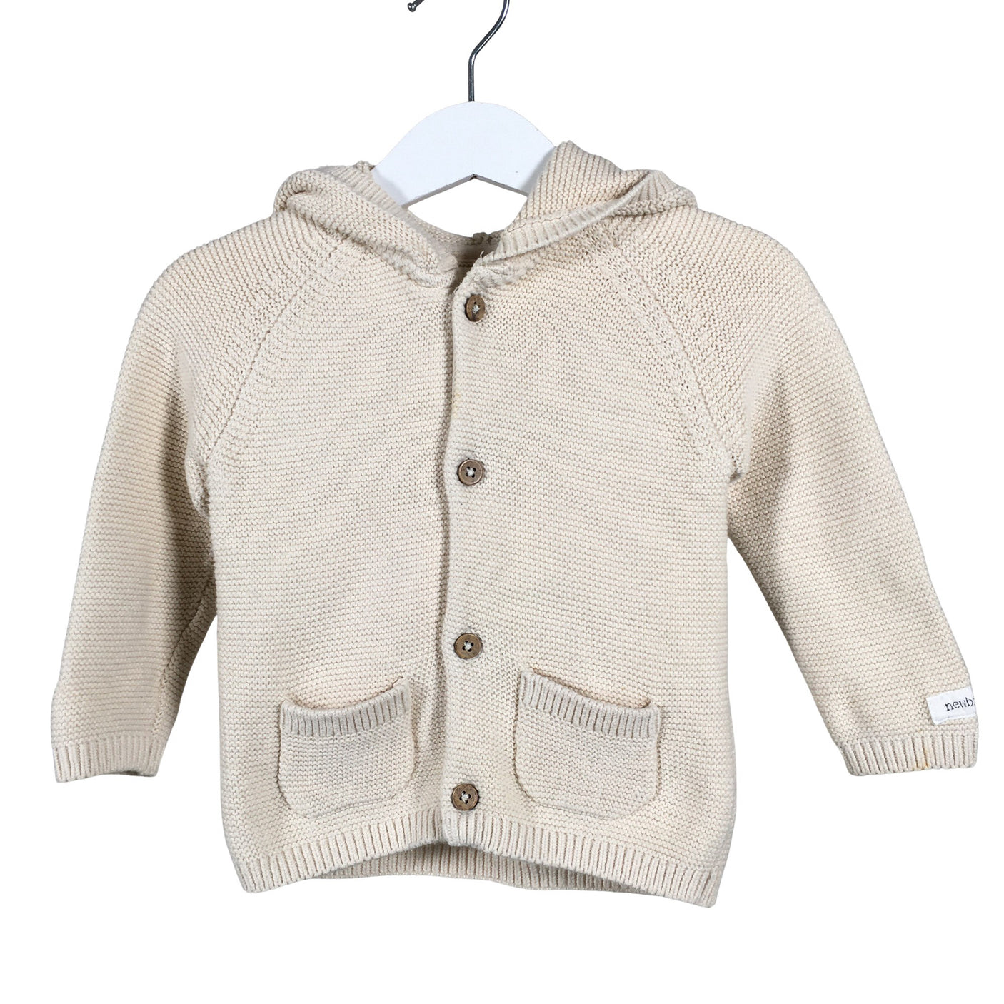 Unisex Newbie - Kardigan, suurus 80 - 86 - Beige (1)