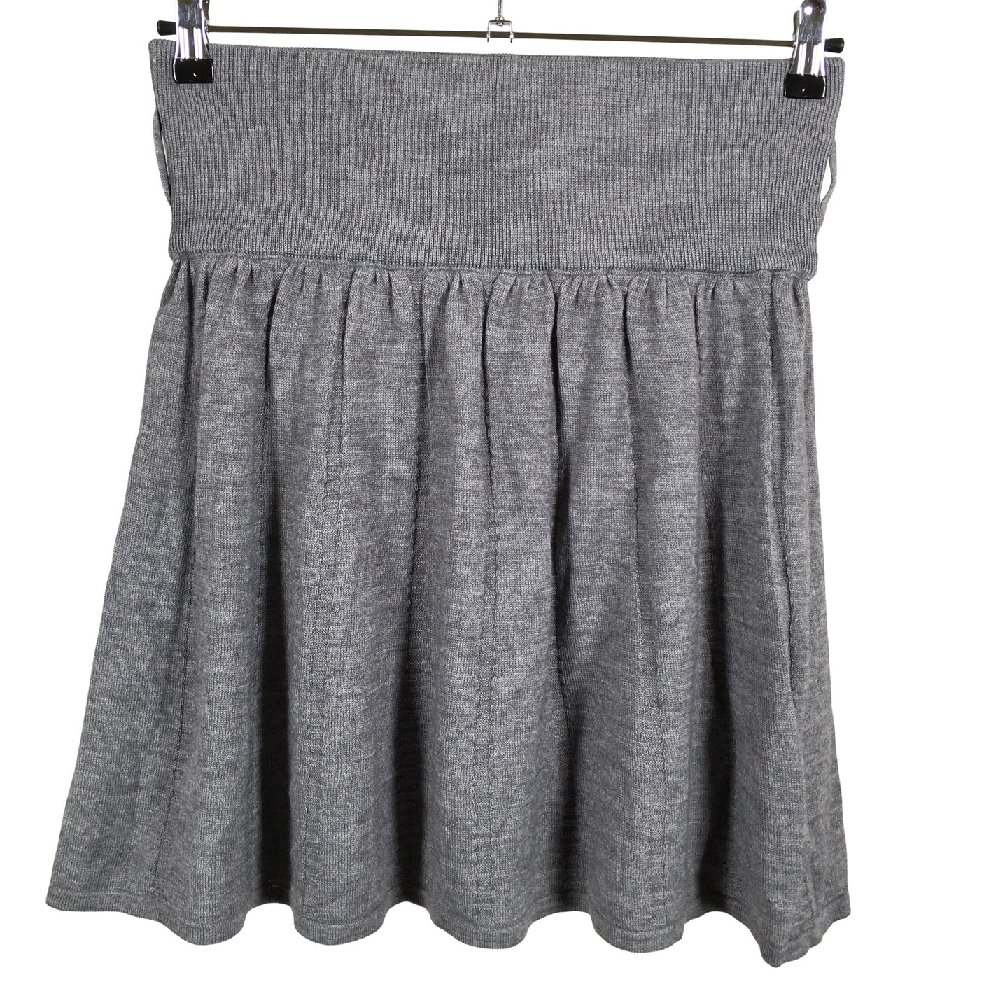 Unisex Esprit - Kootud seelik, suurus 40 - Hall (1)