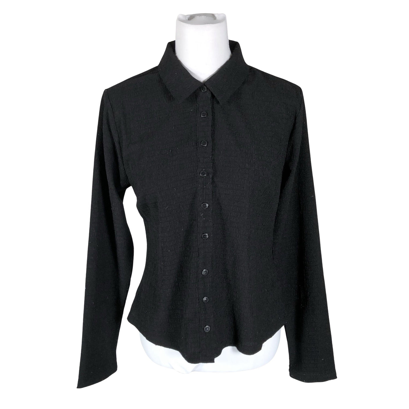 Unisex Guess - Trikotaažist pluus, suurus 40 - Must (1)