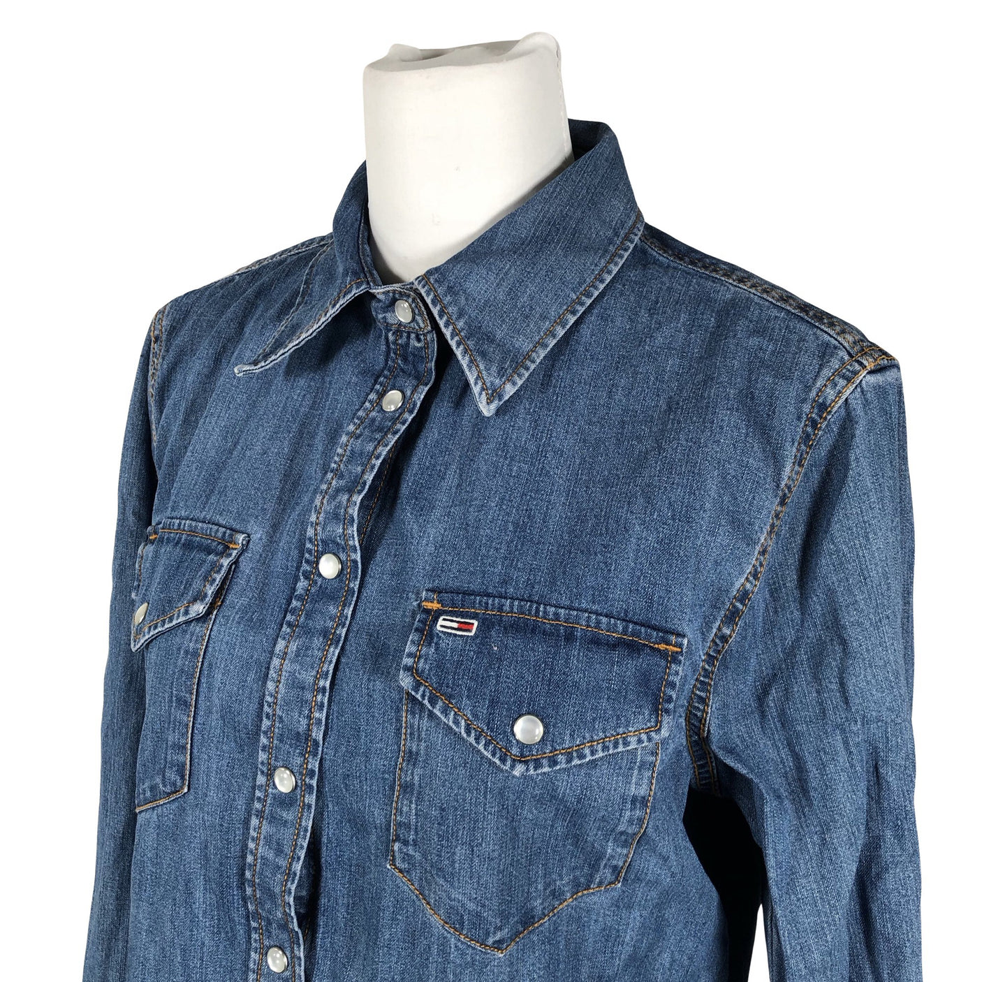Unisex Tommy Jeans (Tommy Hilfiger) - Mitteveniv kleit, suurus 40 - Sinine (3)