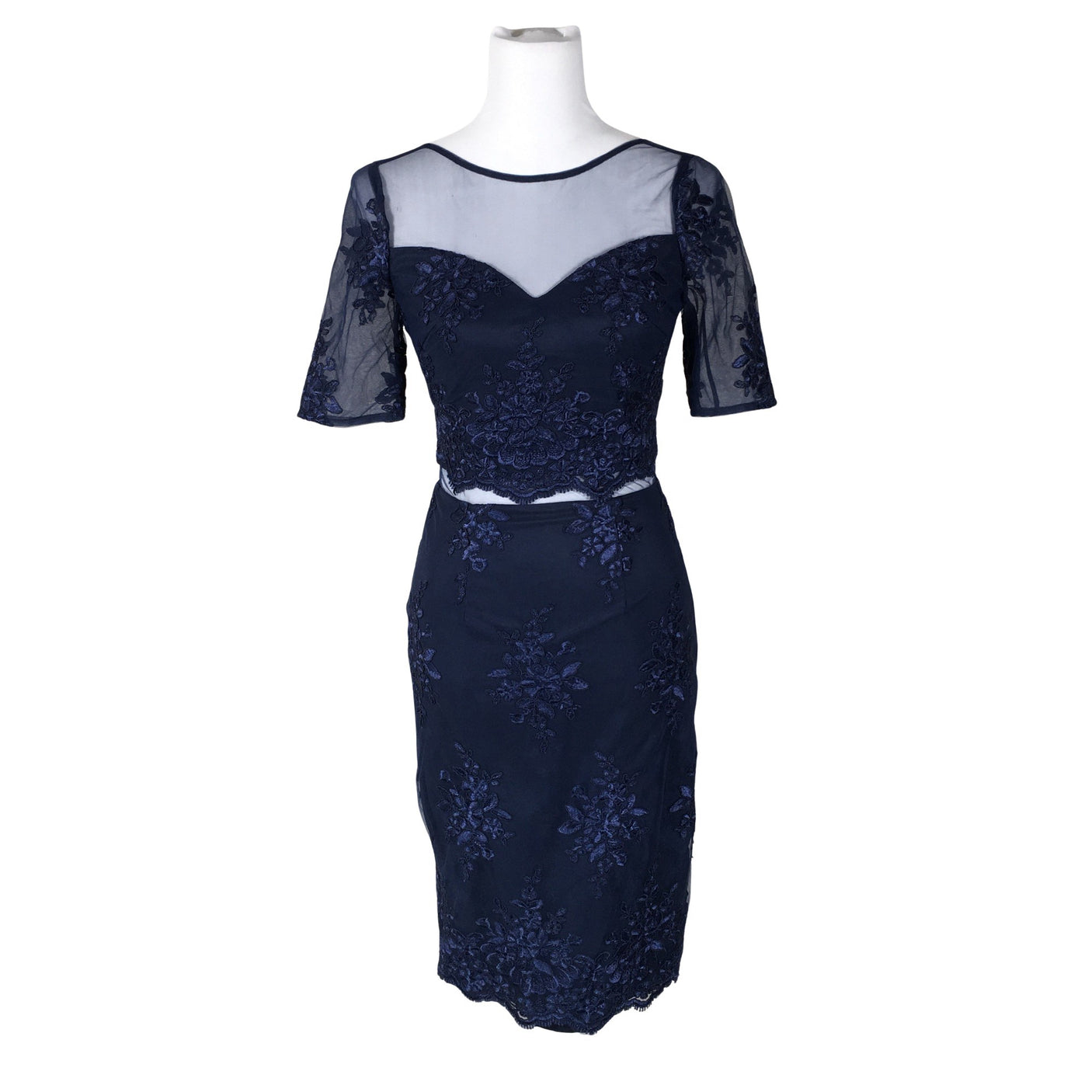 Unisex Chi Chi London - Pidulik kleit, suurus 34 - Sinine (1)