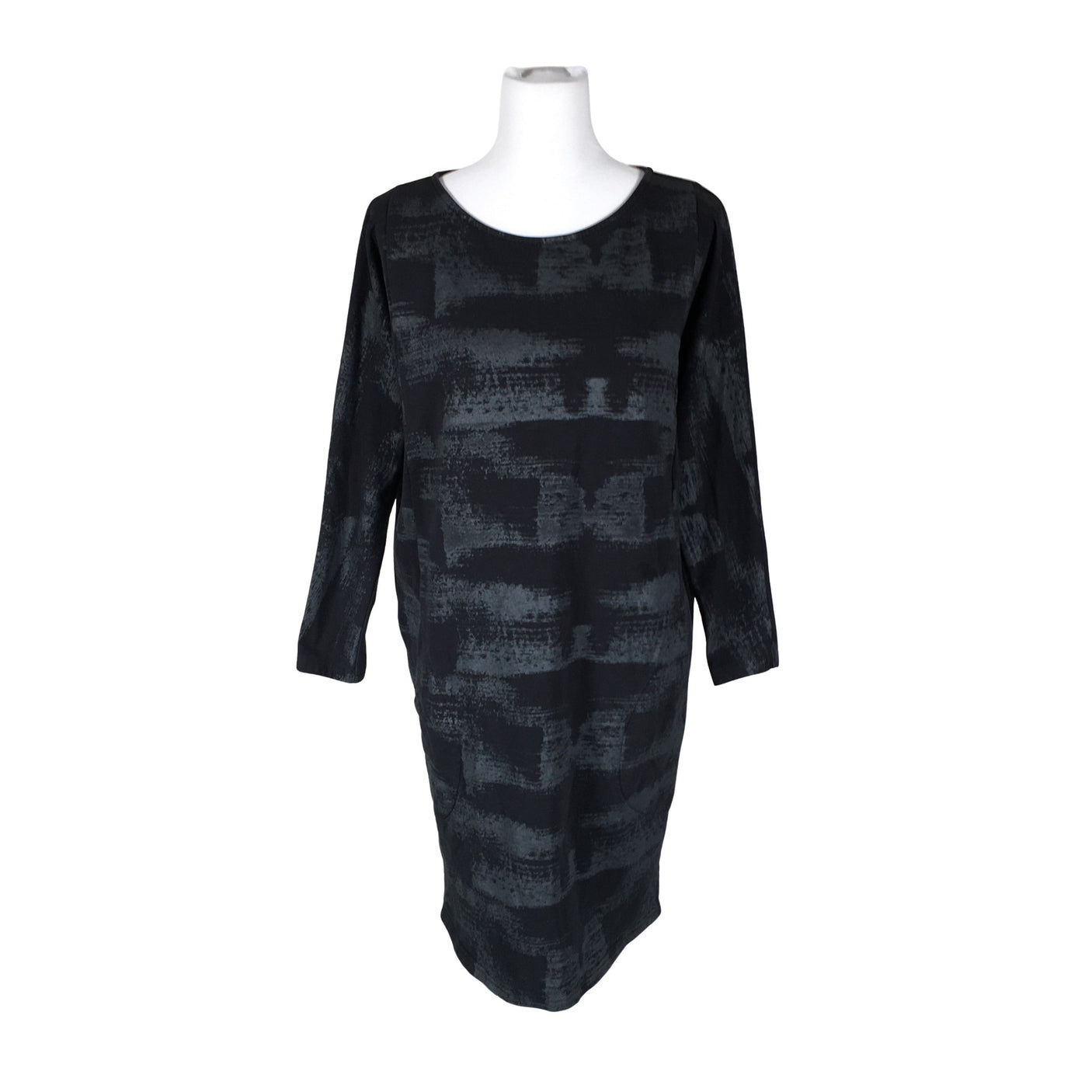Unisex Lumoan - Trikotaažist kleit, suurus 40 - Must (1)