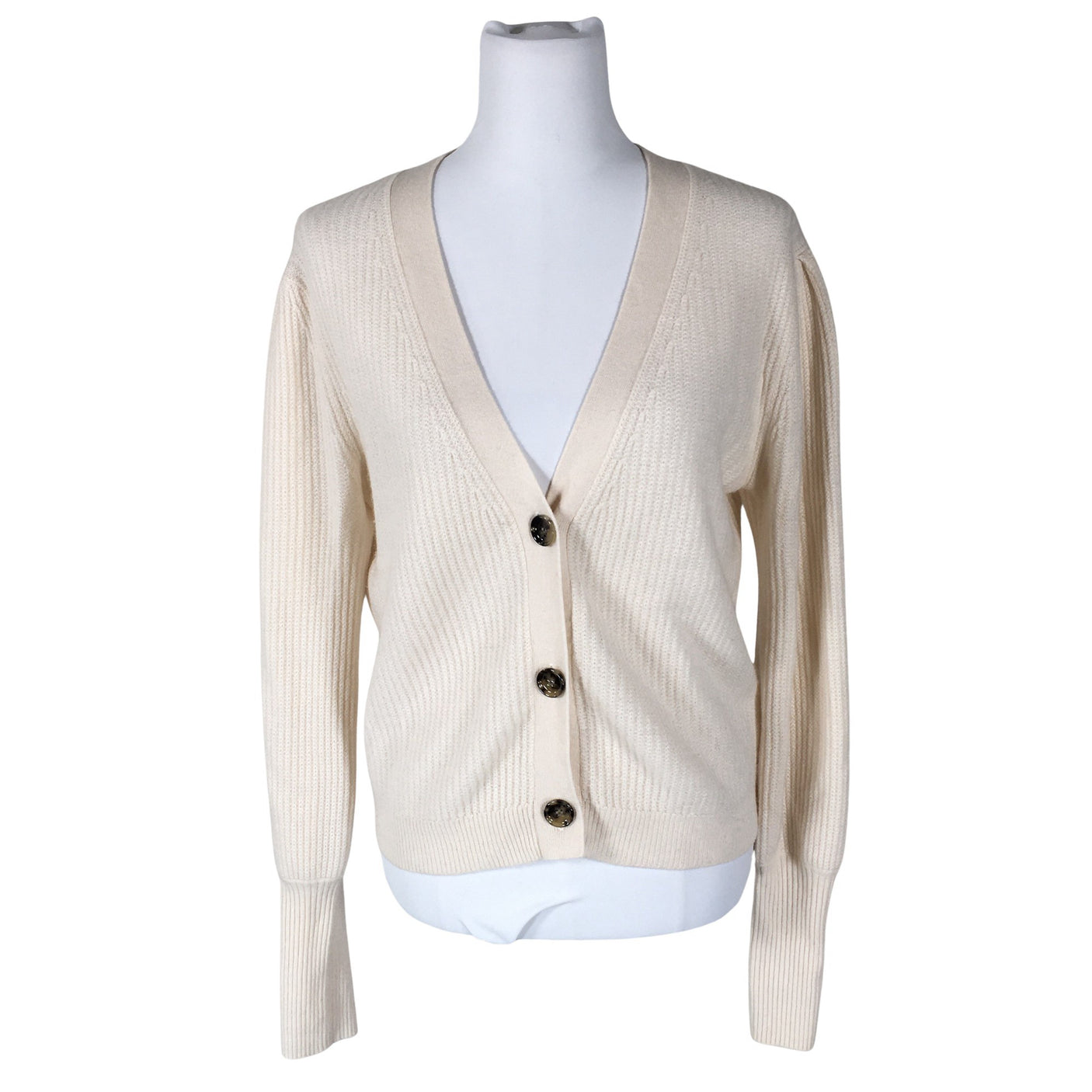 Unisex Allude - Kardigan, suurus 40 - Beige (1)