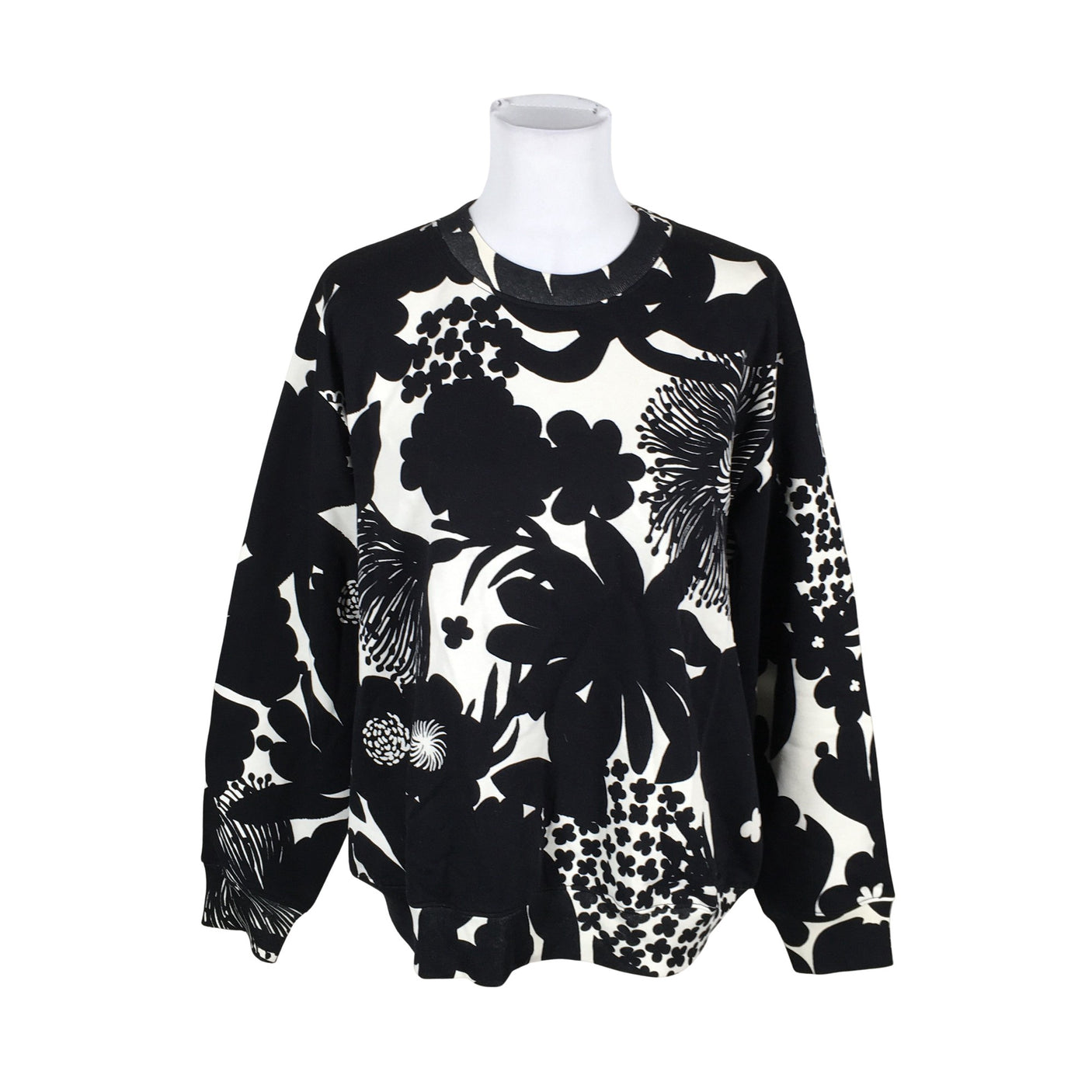Unisex Marimekko - Dressikangast pluus, suurus 40 - Must (1)