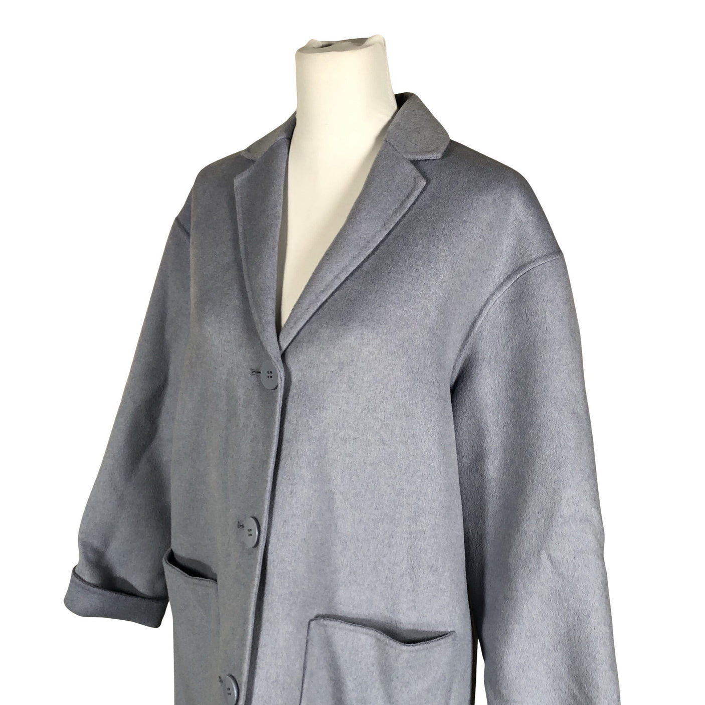 Unisex Esprit - Villane mantel, suurus 38 - Helesinine (3)