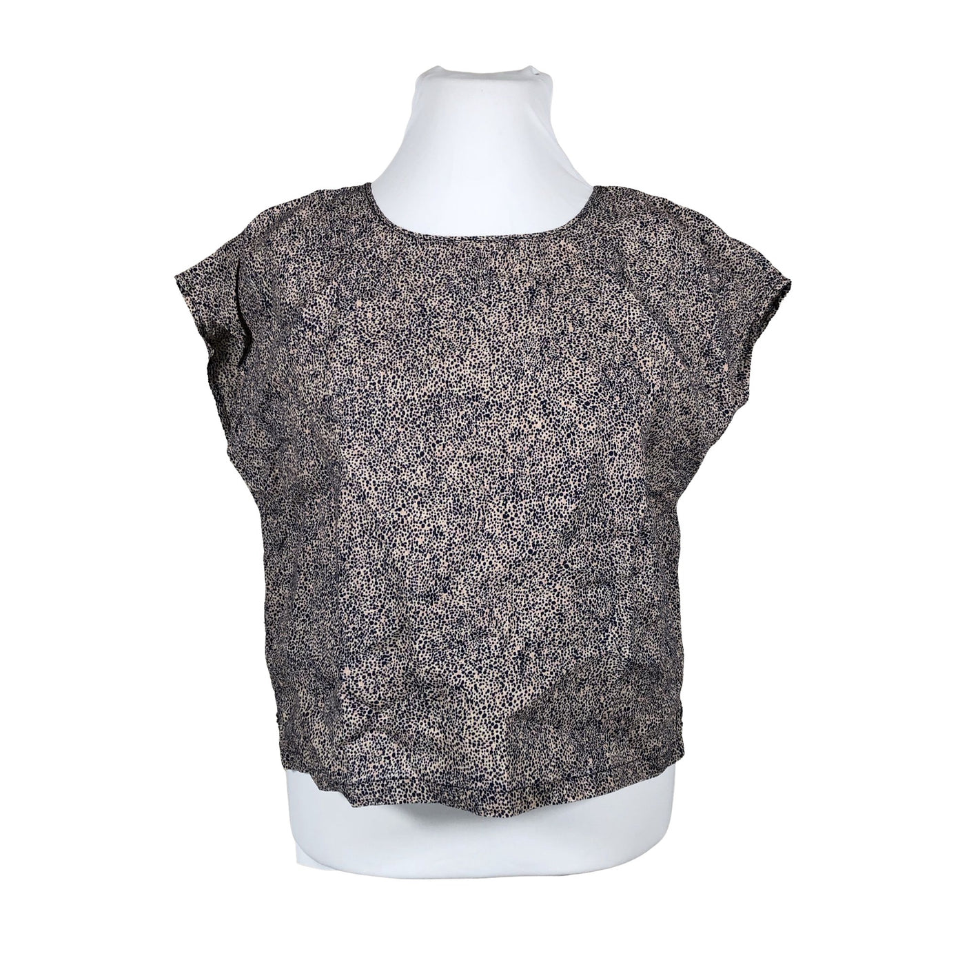 Unisex Nanso - Lühikeste käistega pluus, suurus 42 - Heleroosa (1)