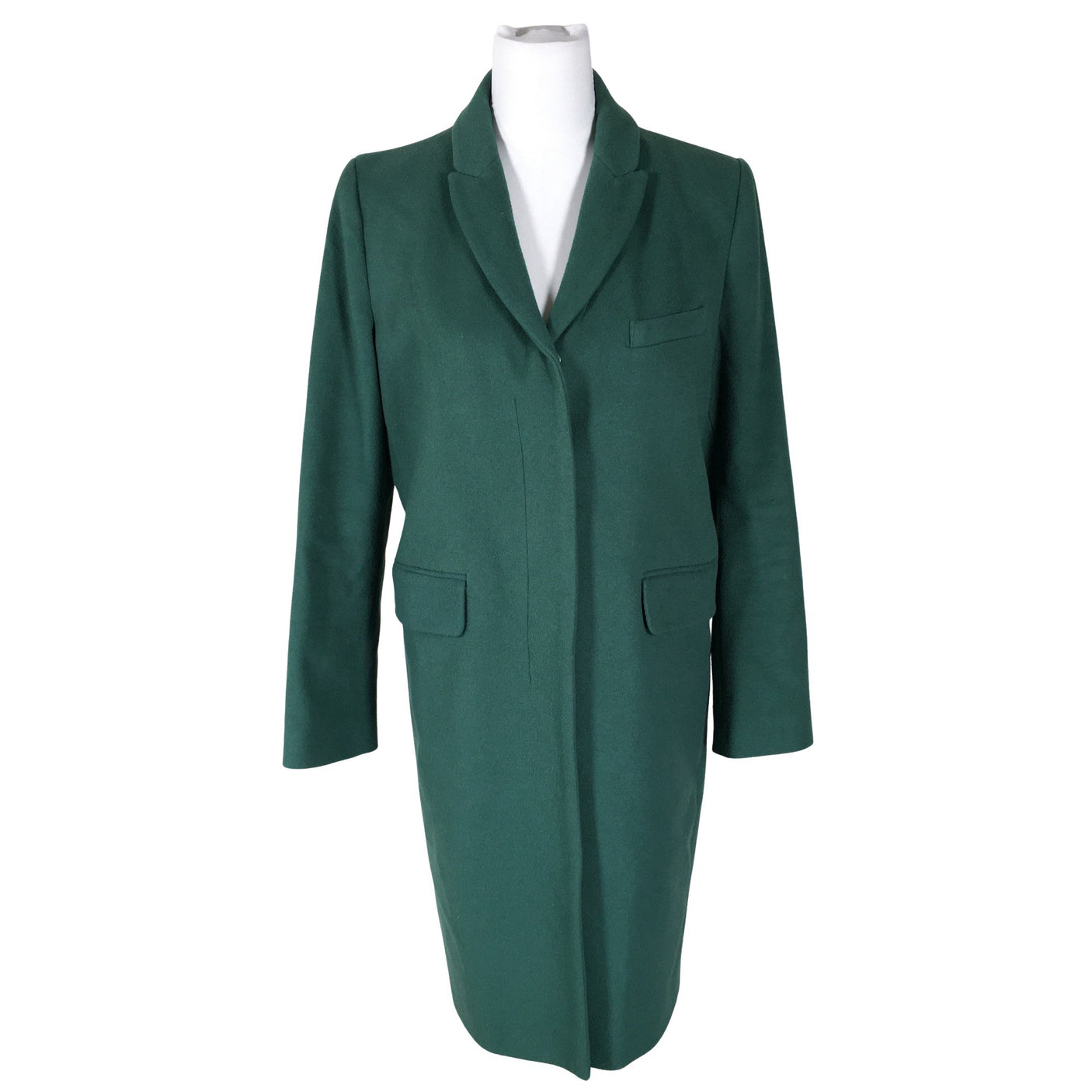 Unisex Benetton - Villane mantel, suurus 40 - Roheline (1)