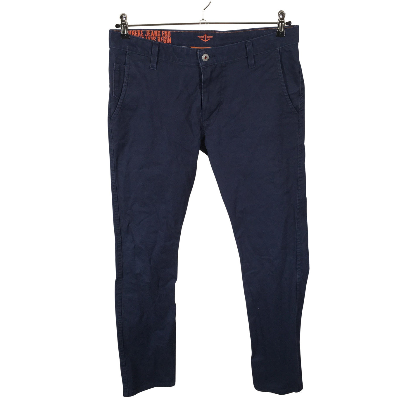 Unisex Dockers - Chino-püksid, suurus W33 - Sinine (1)