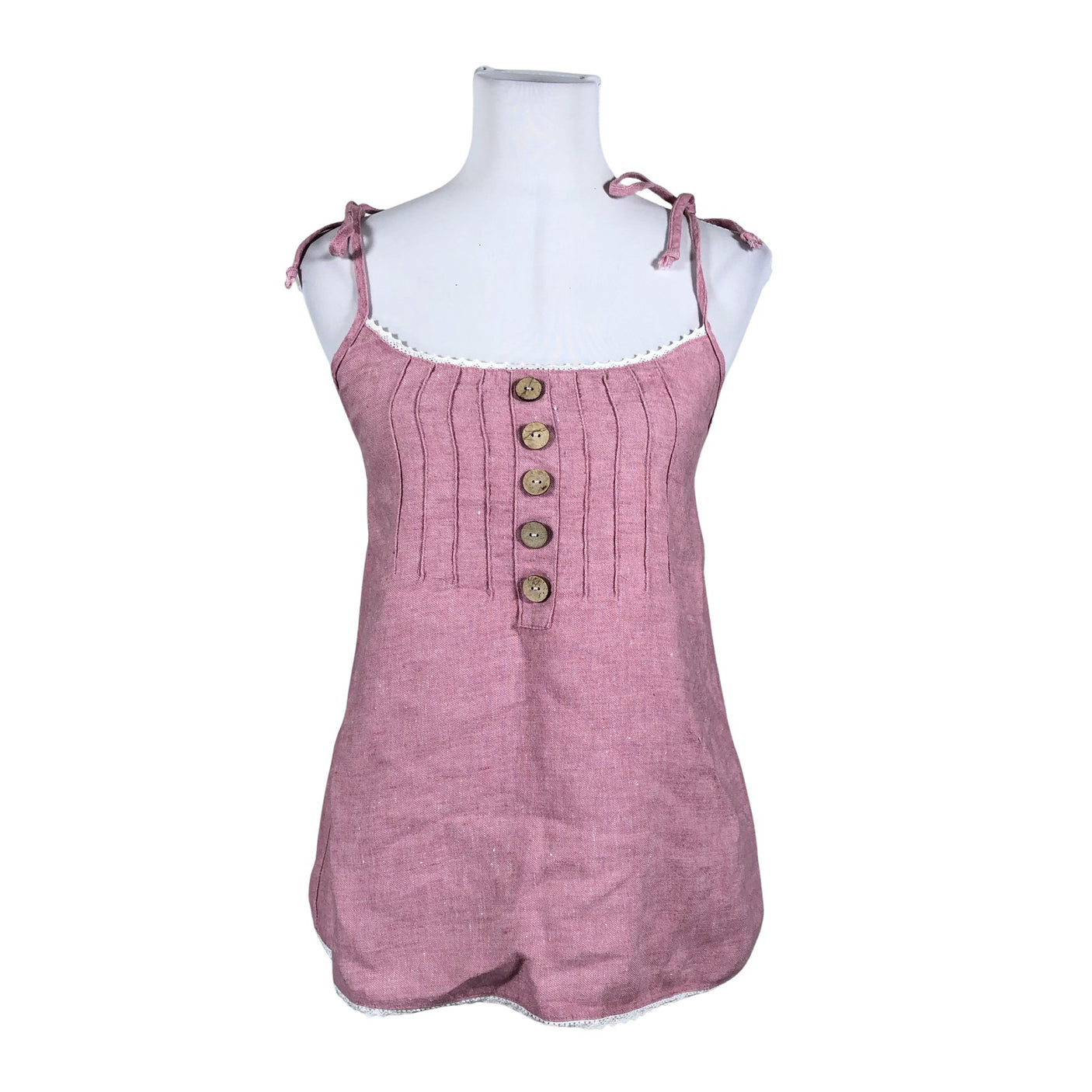 Unisex Bypias - Topp, suurus 40 - Heleroosa (1)