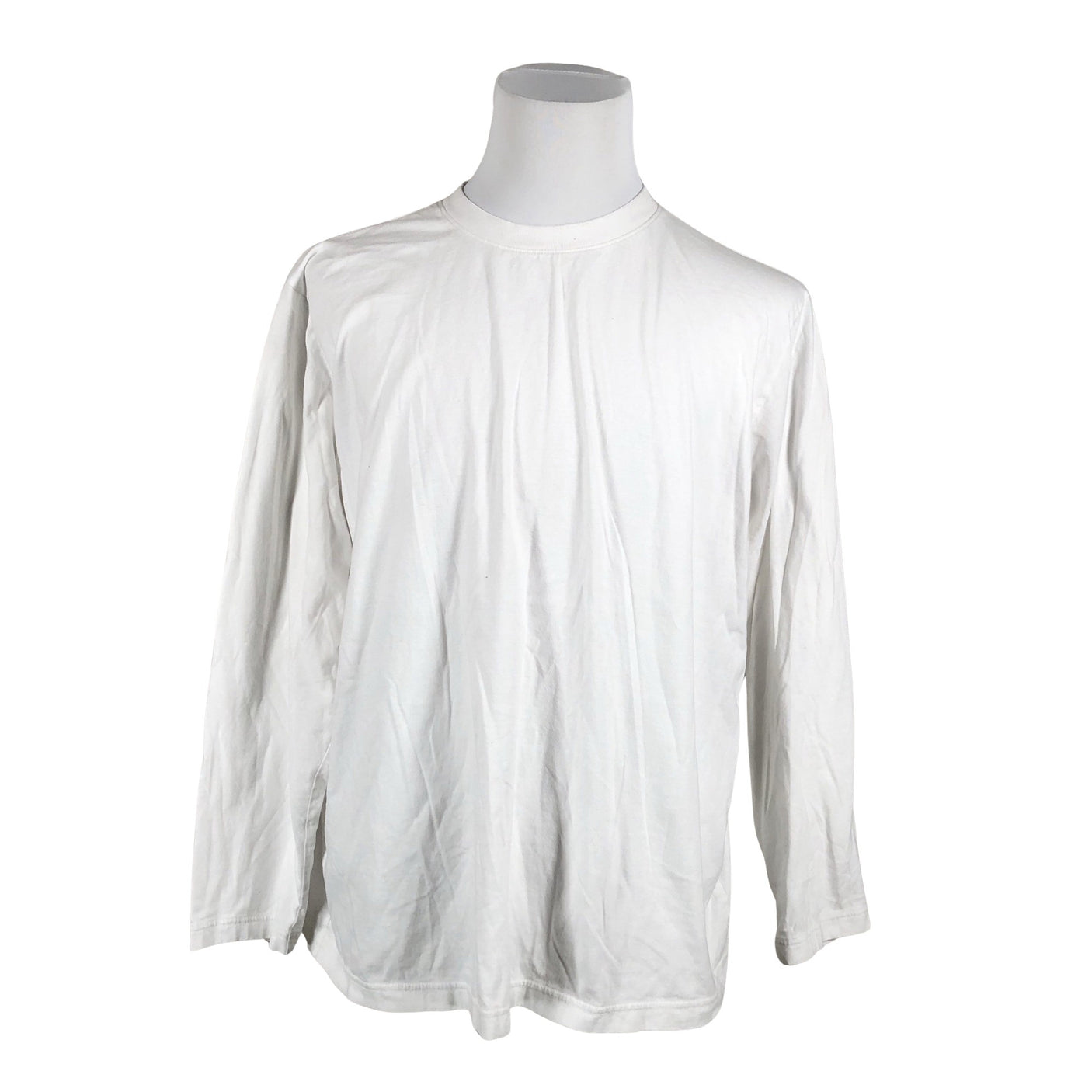 Unisex Muji - Trikotaažist pluus, suurus XL - Valge (1)