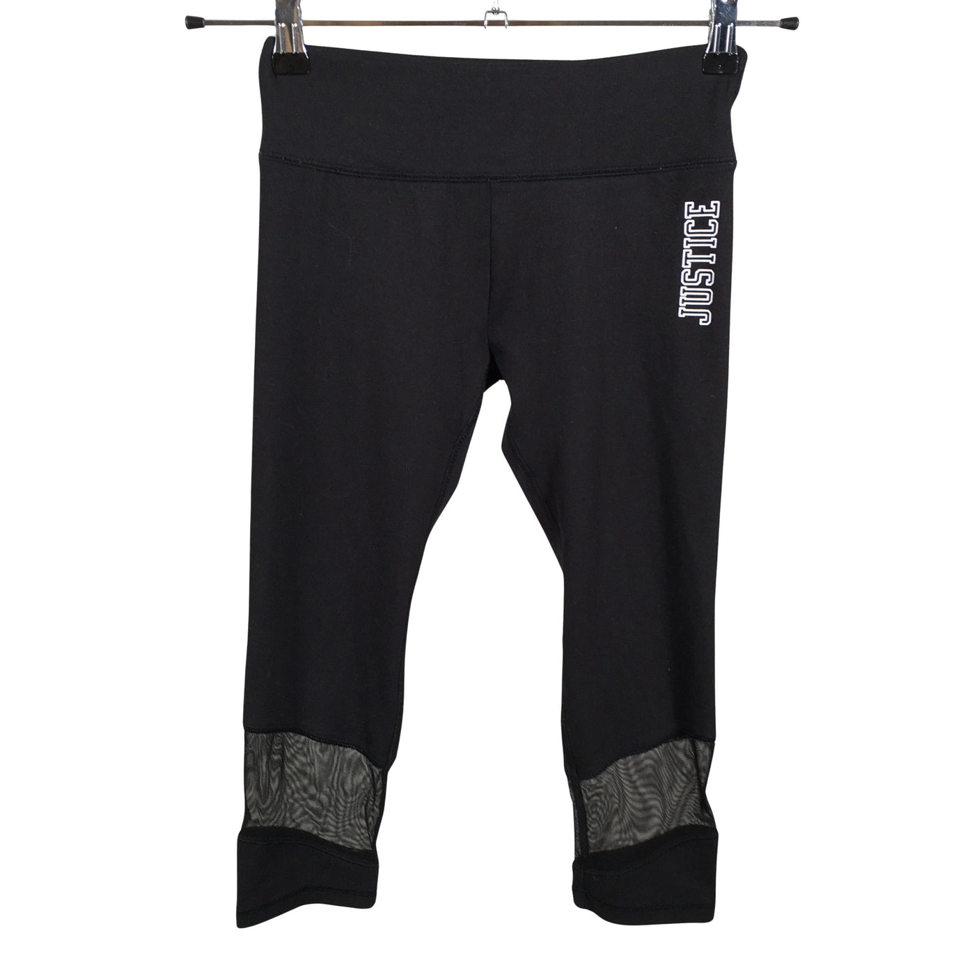 Unisex Justice - Poolpikad spordipüksid, suurus 152 - 158 - Must (1)