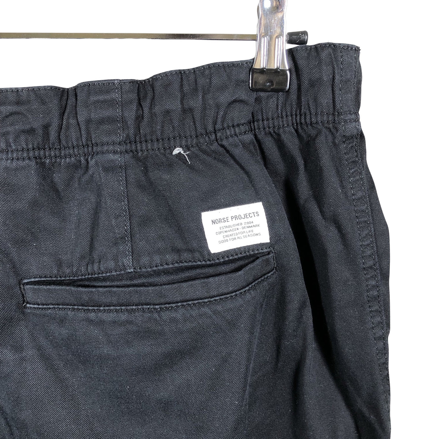 Unisex Norse Projects - Mittevenivad püksid, suurus XXL - Must (3)