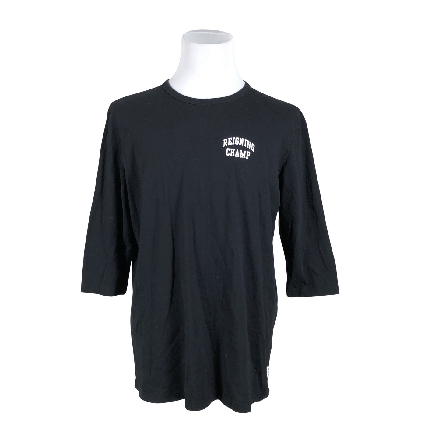 Unisex Reigning Champ - Trikotaažist pluus, suurus XL - Must (1)