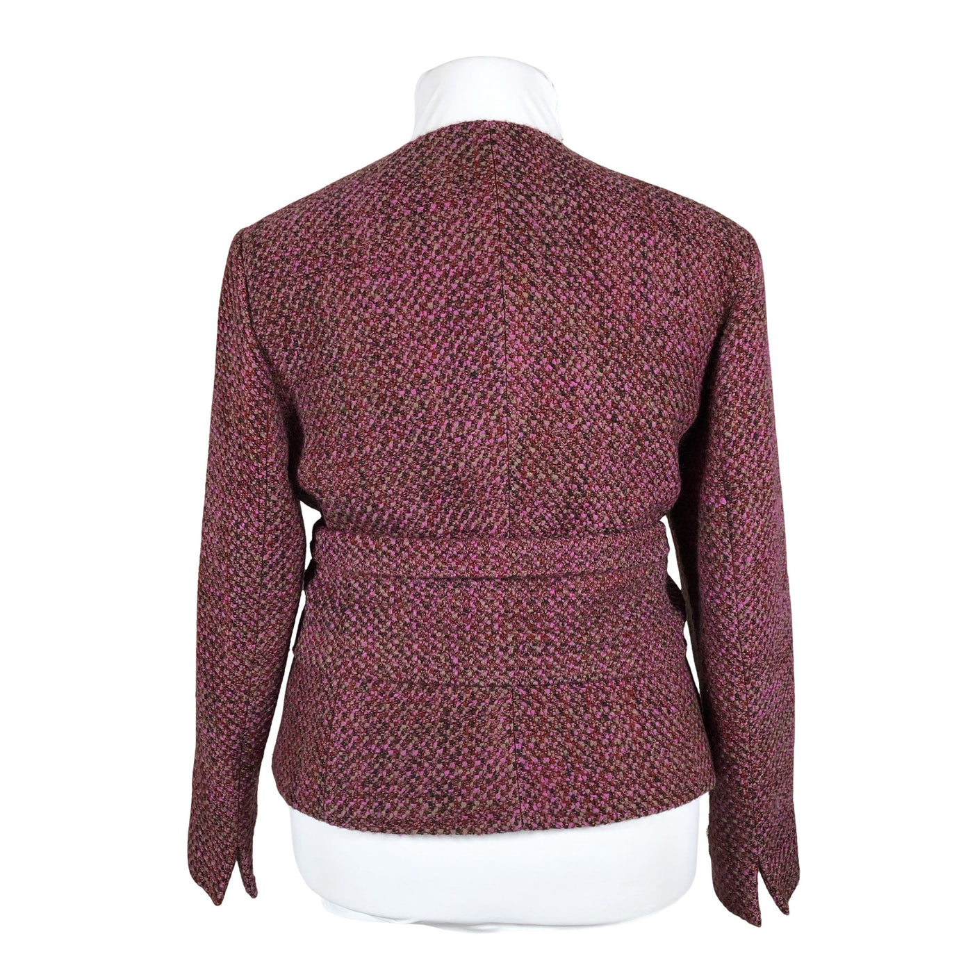 Unisex Ril's - Villane mantel, suurus 42 - Veinipunane (2)