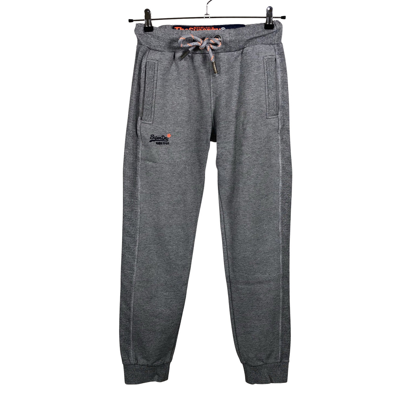 Unisex Superdry - Dressikangast püksid, suurus 36 - Hall (1)