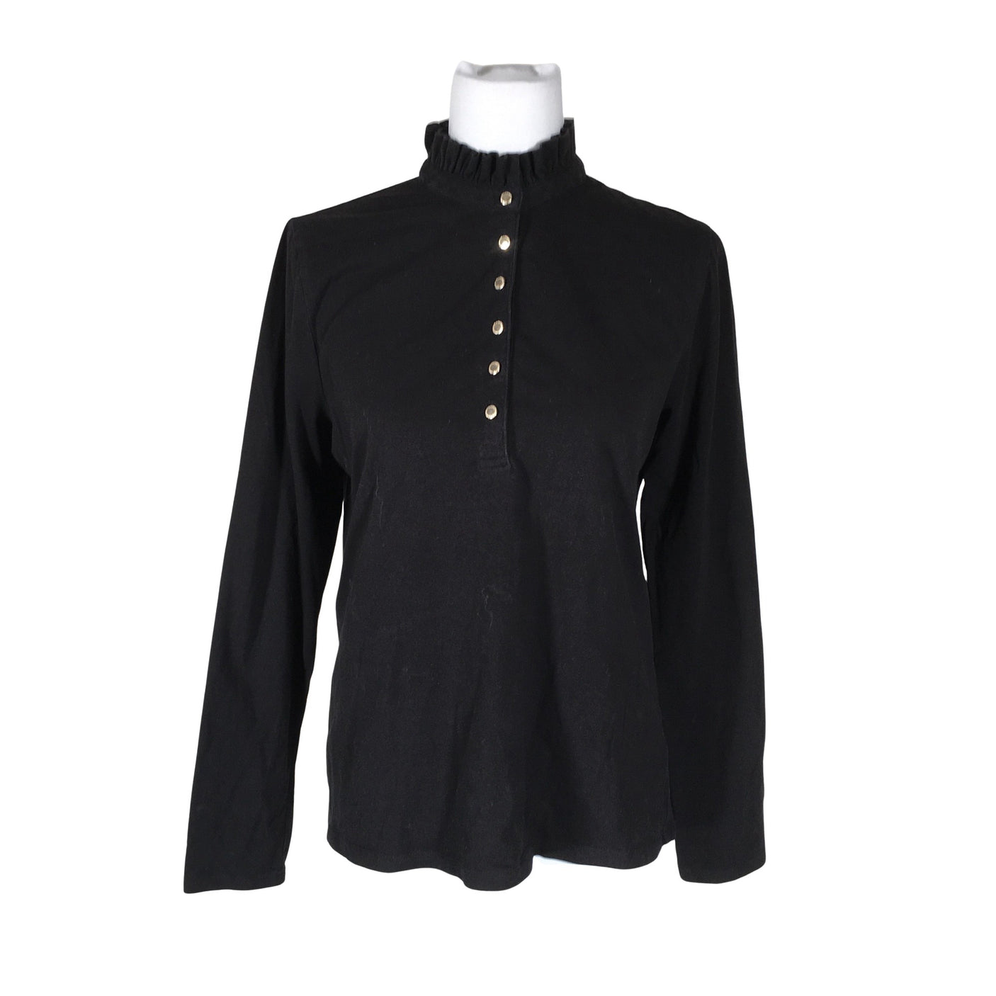 Unisex Holly & Whyte by Lindex - Trikotaažist pluus, suurus 40 - Must (1)