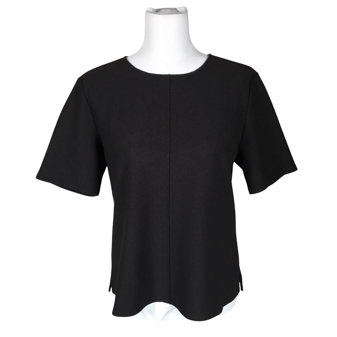 Unisex Marville Road - Lühikeste käistega pluus, suurus 40 - Must (1)