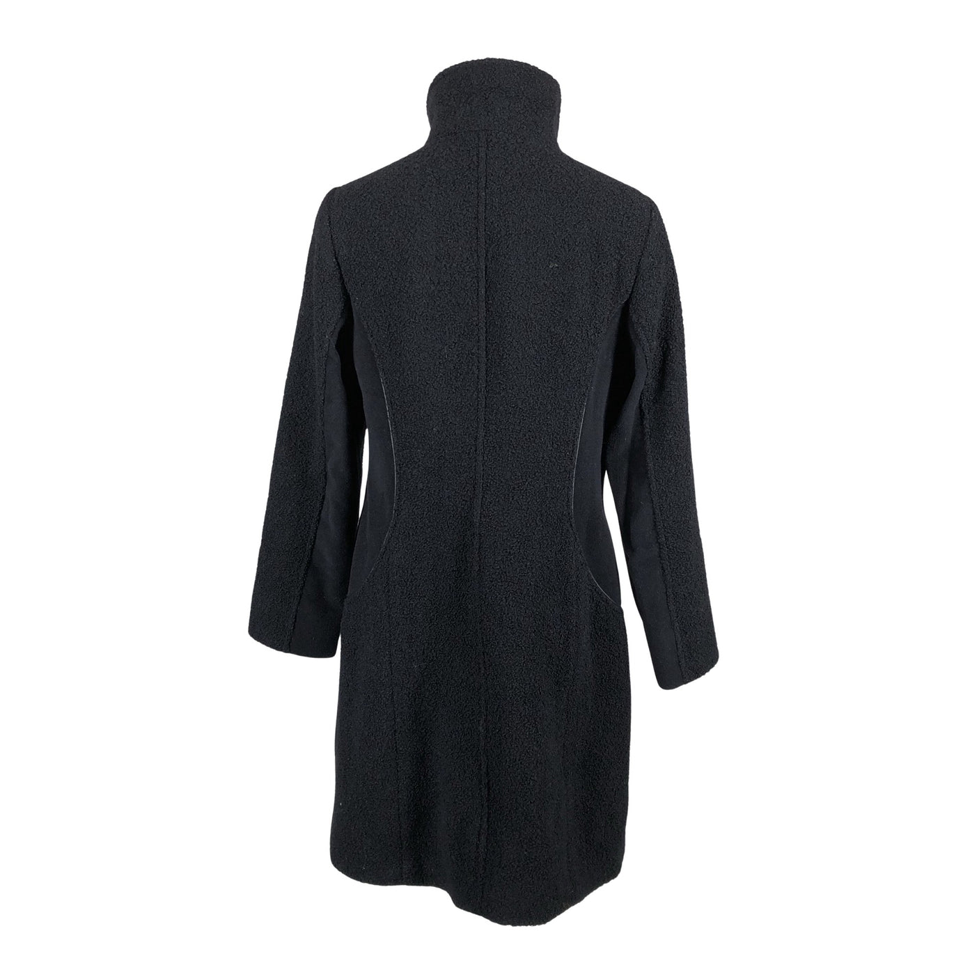 Unisex Scandinavian Look - Villane mantel, suurus 38 - Must (2)