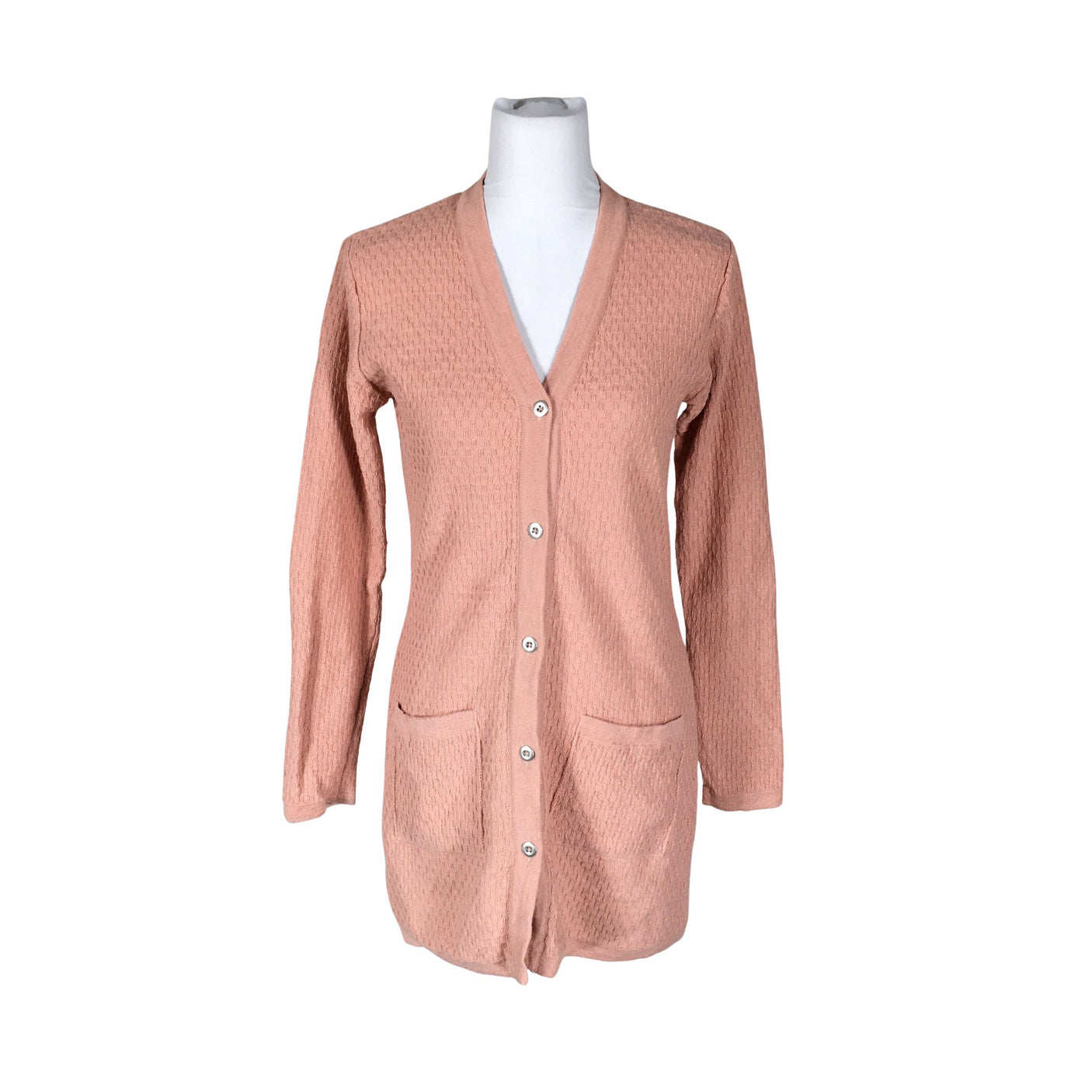 Unisex Alpa - Kardigan, suurus 38 - Heleroosa (1)
