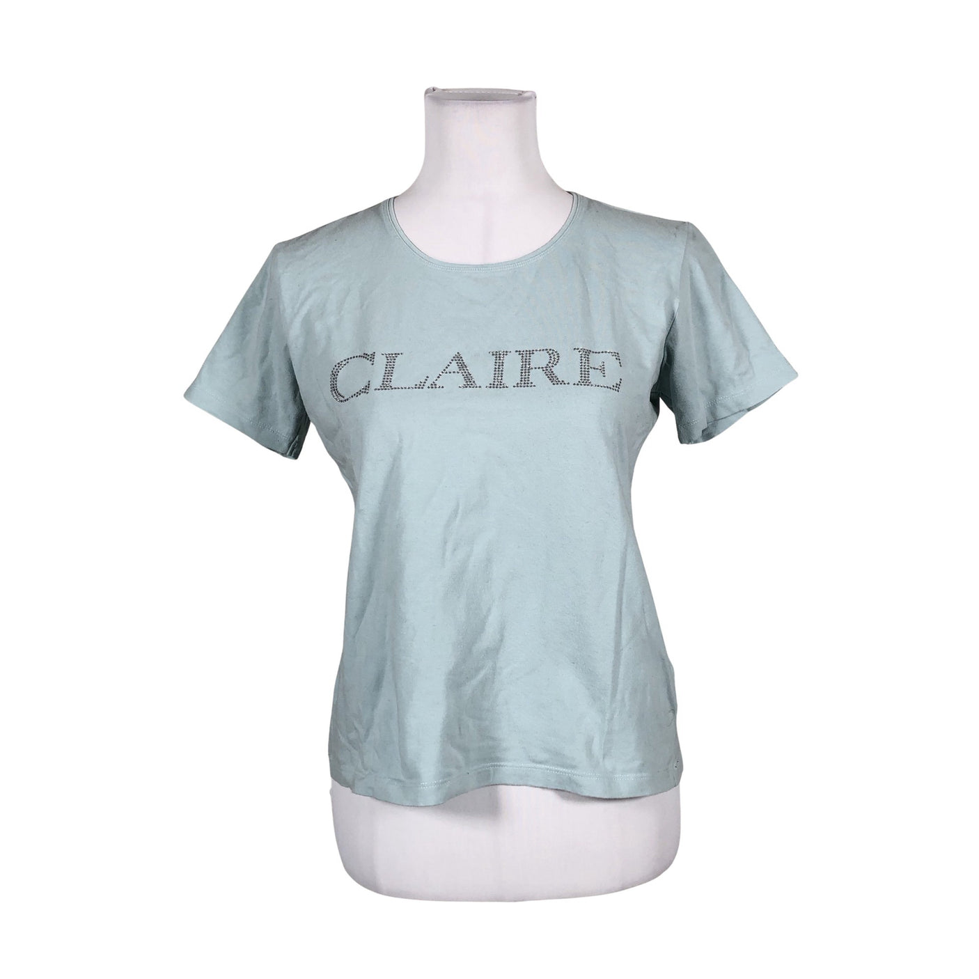 Unisex Claire.dk - T-särk, suurus 38 - Türkiis (1)