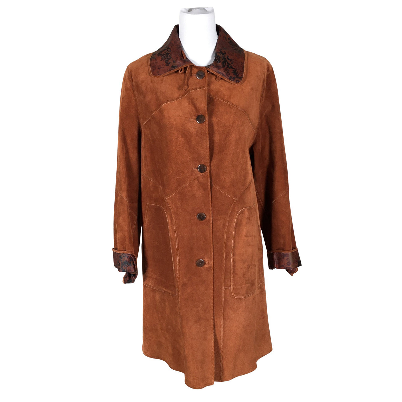 Unisex Handmade - Nahktagi, suurus 38 - Pruun (1)