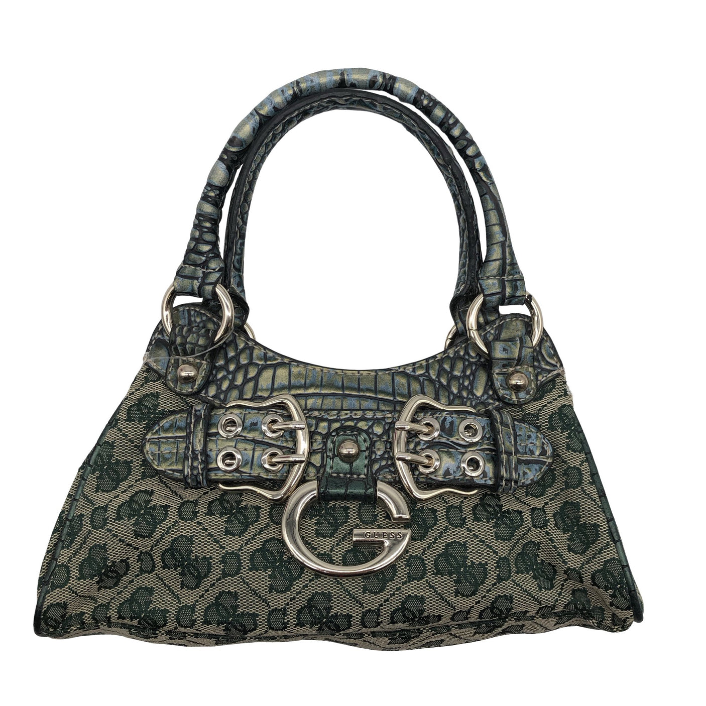 Unisex Guess - Käekott, suurus Mini - Roheline (1)