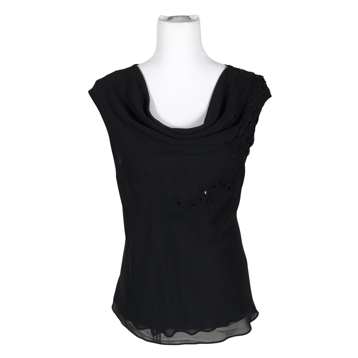 Unisex Murek fashion - Pidulik top, suurus 40 - Must (1)