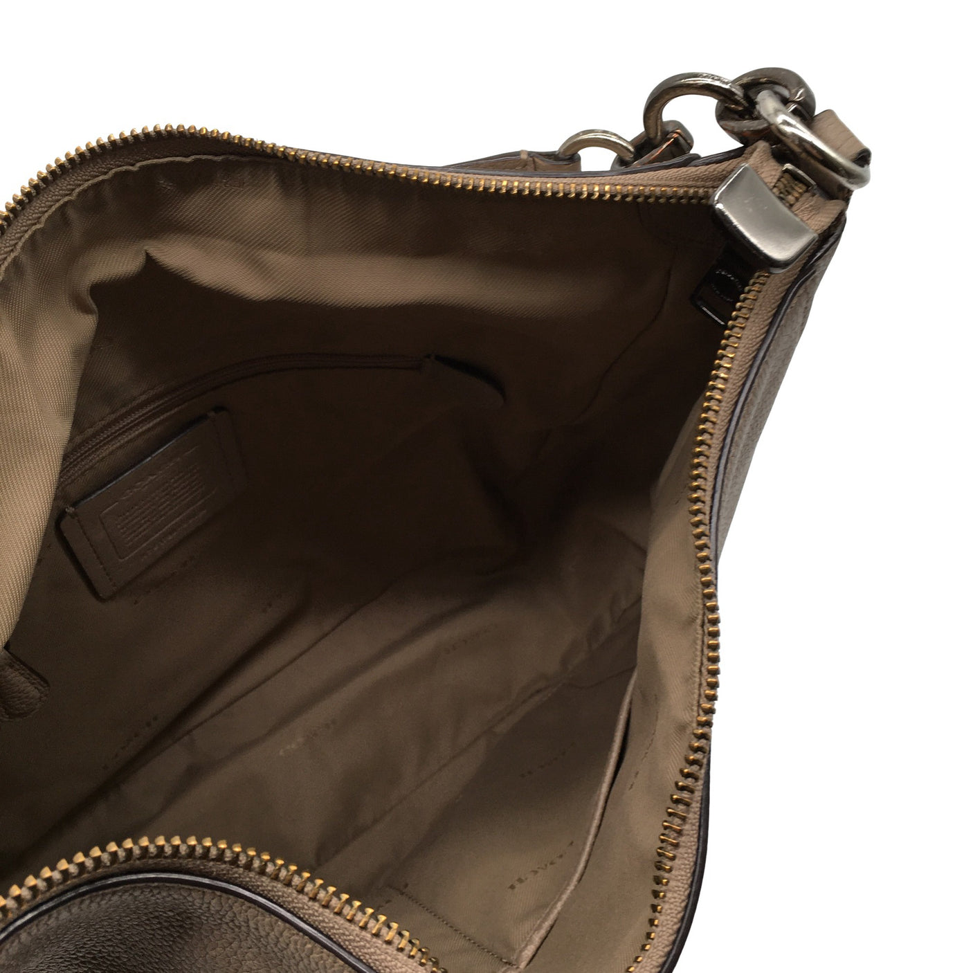Unisex Coach - Käekott, suurus Midi - Beige (3)