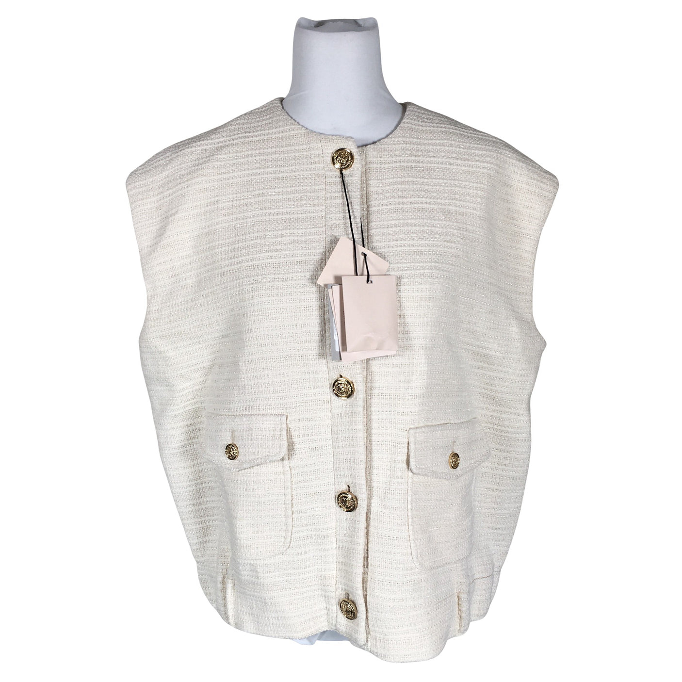 Unisex Marella - Vest, suurus 38 - Looduslik valge (1)