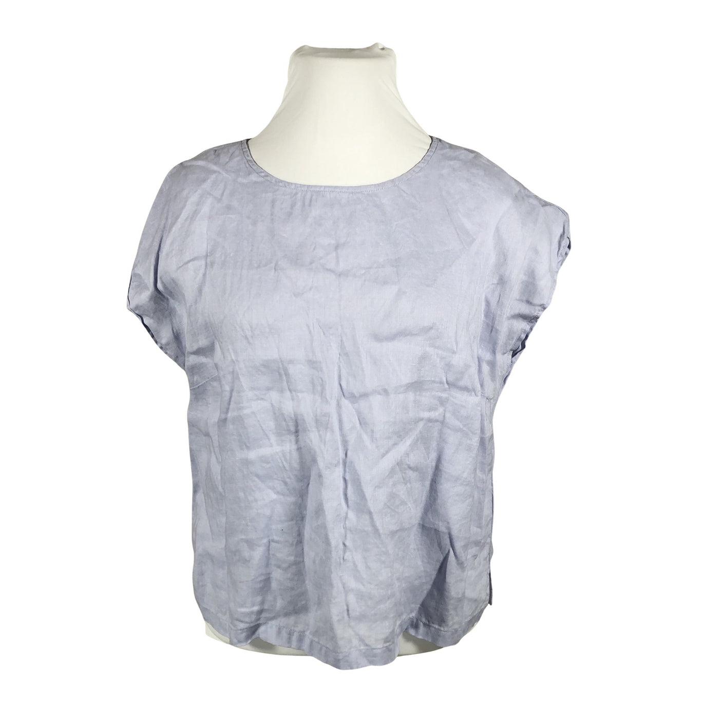 Unisex Nanso - Lühikeste käistega pluus, suurus 44 - Helesinine (1)