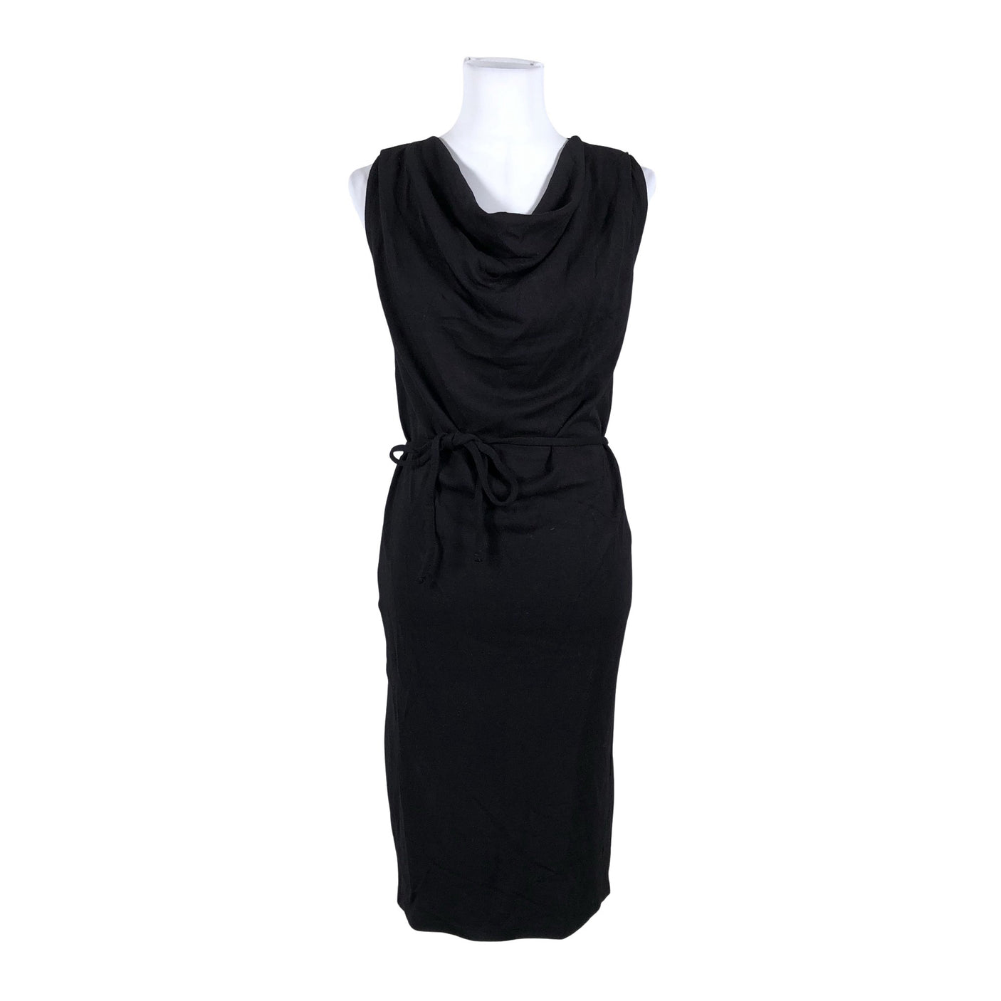 Unisex Lindex - Trikotaažist kleit, suurus 34 - Must (1)