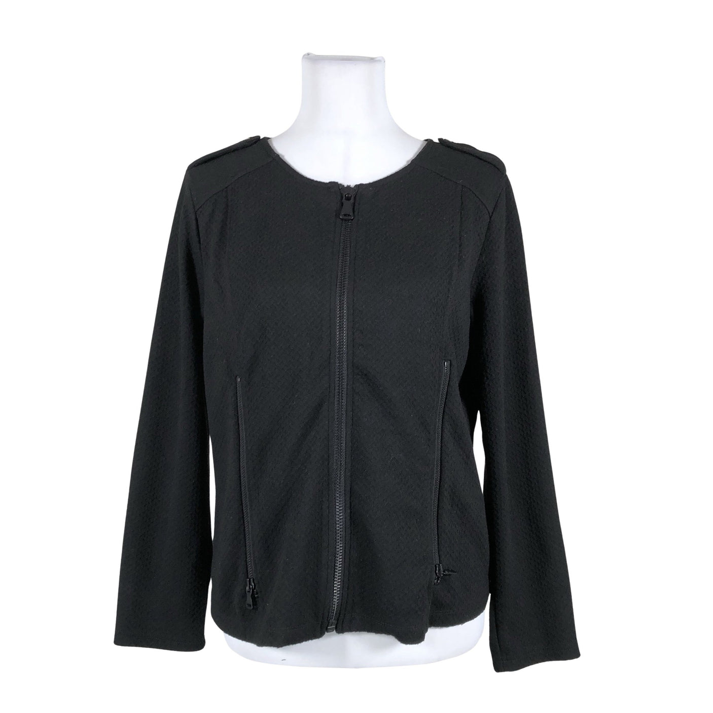 Unisex Taifun - Dressikangast jakk, suurus 40 - Must (1)