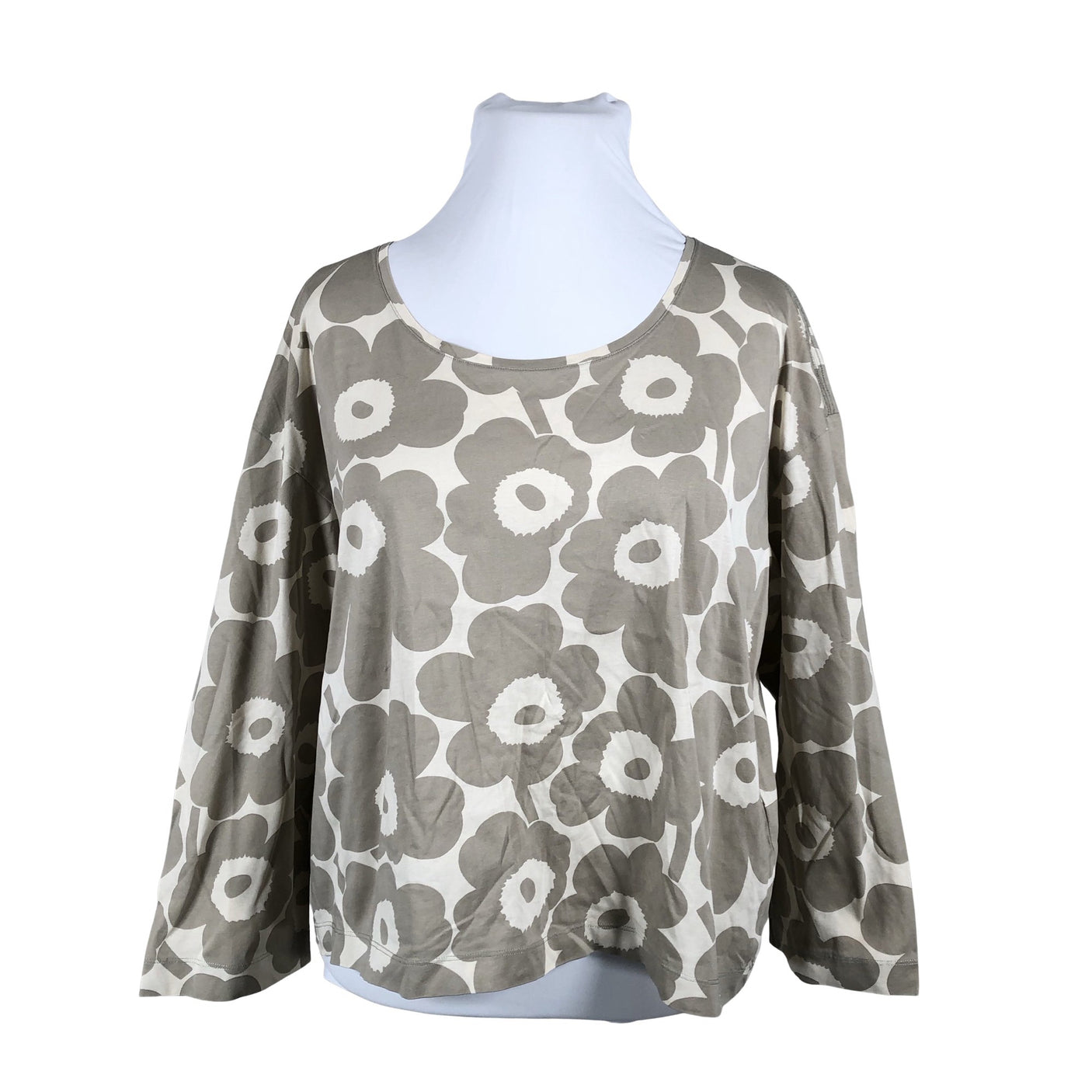 Unisex Marimekko - Trikotaažist pluus, suurus 40 - Beige (1)