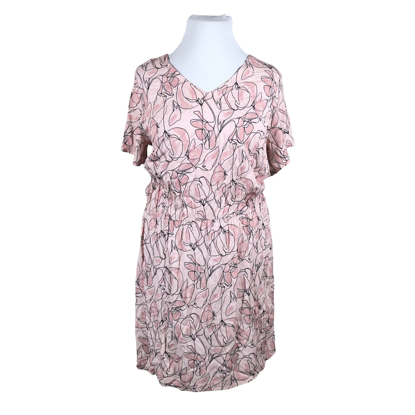 Unisex NOSH - Õhuke kleit, suurus 42 - Heleroosa (1)