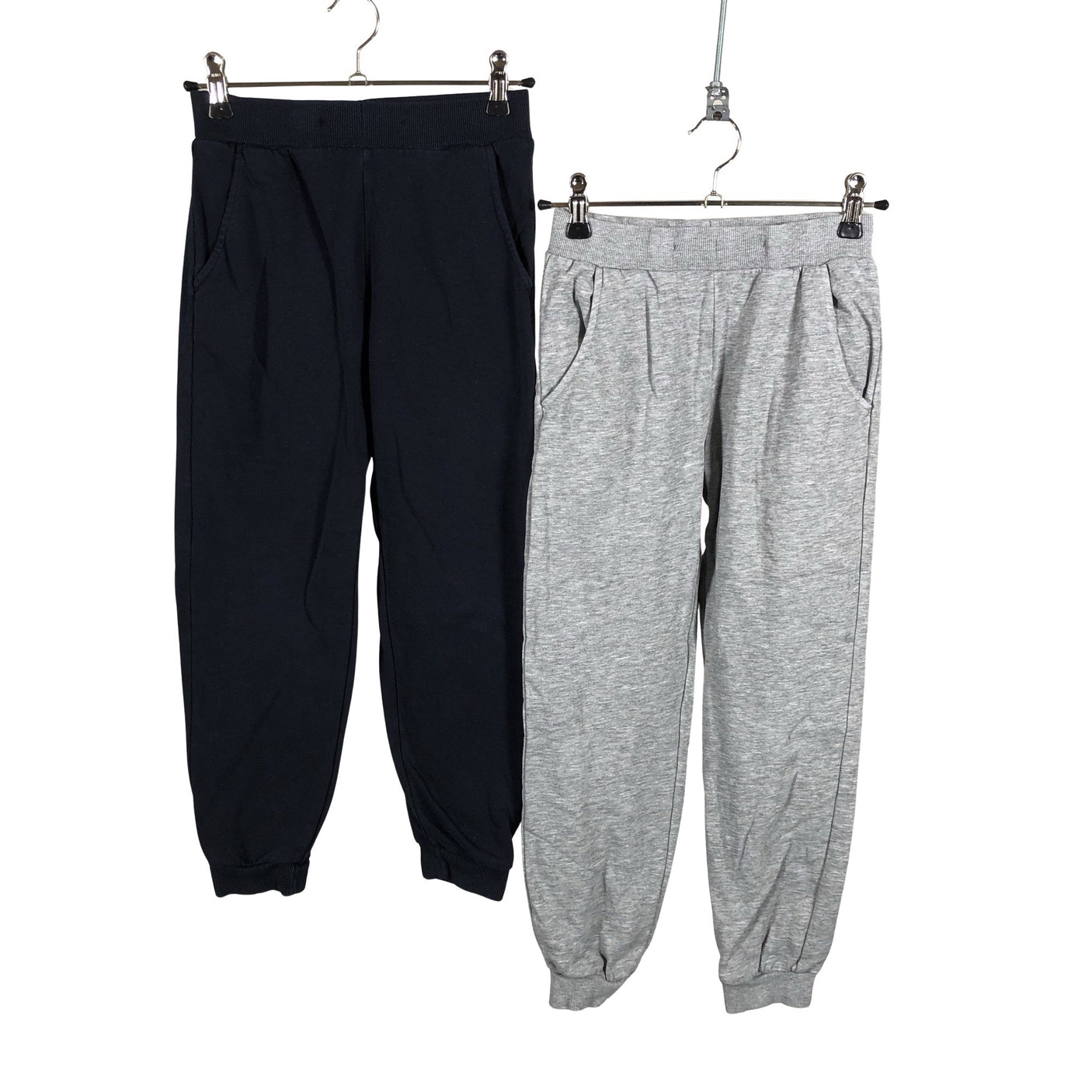 Unisex Lindex - Dressikangast püksid, suurus 122 - 128 - Must (1)