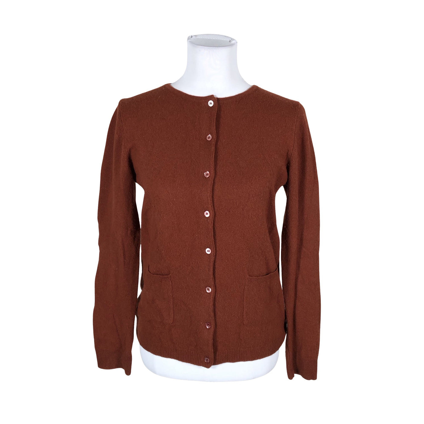 Unisex Just Cashmere - Kardigan, suurus 36 - Pruun (1)