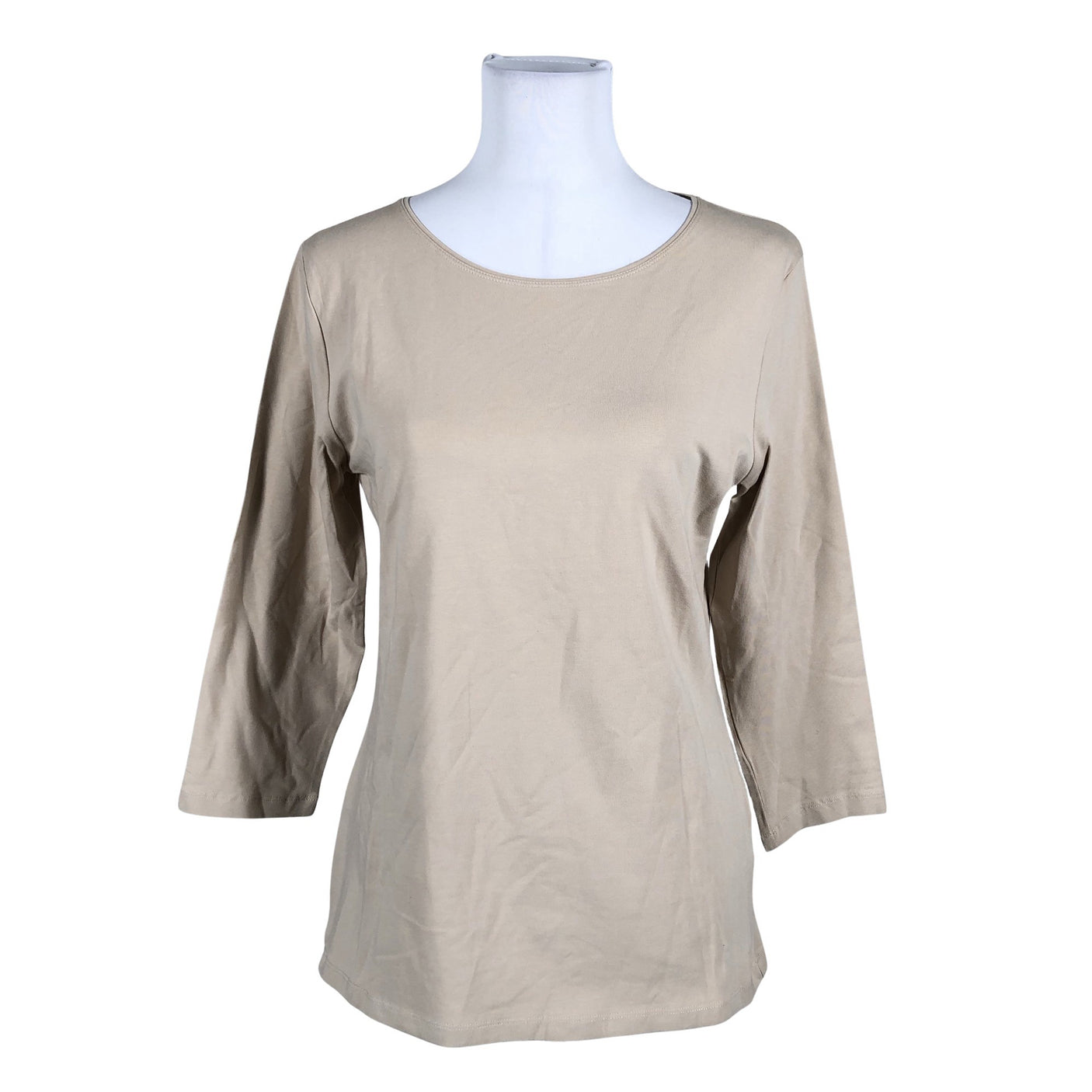 Unisex Your Face - Trikotaažist pluus, suurus 40 - Beige (1)