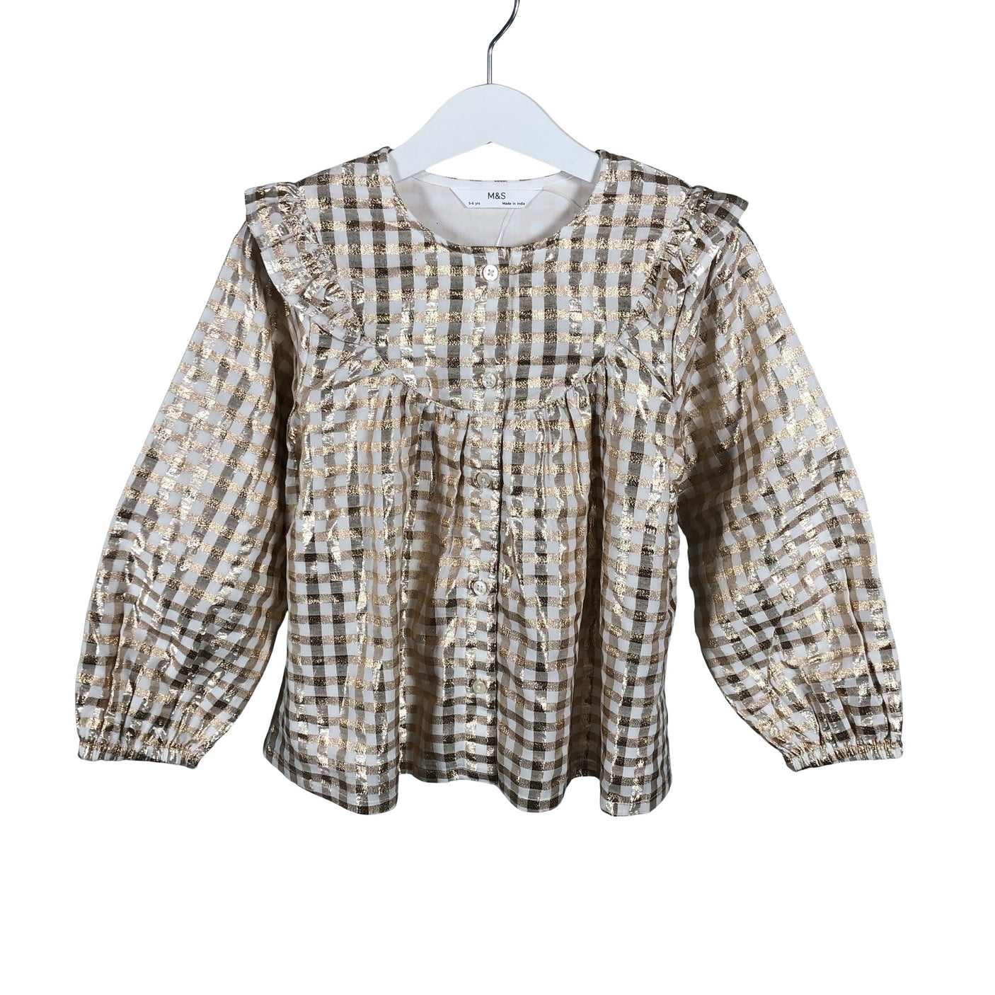 Unisex Marks&Spencer - Pluus, suurus 110 - 116 - Valge (1)