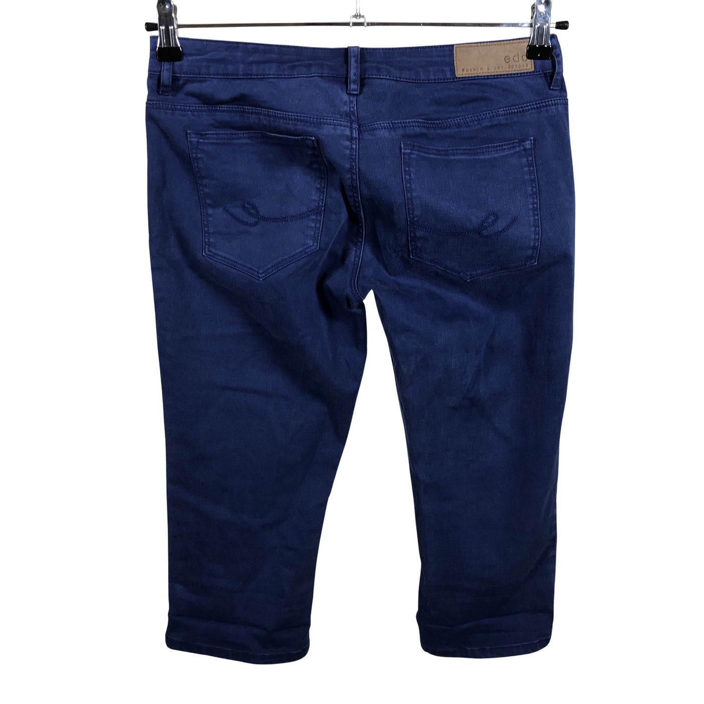 Unisex Esprit - Teksast poolpikad püksid, suurus 34 - Sinine (2)