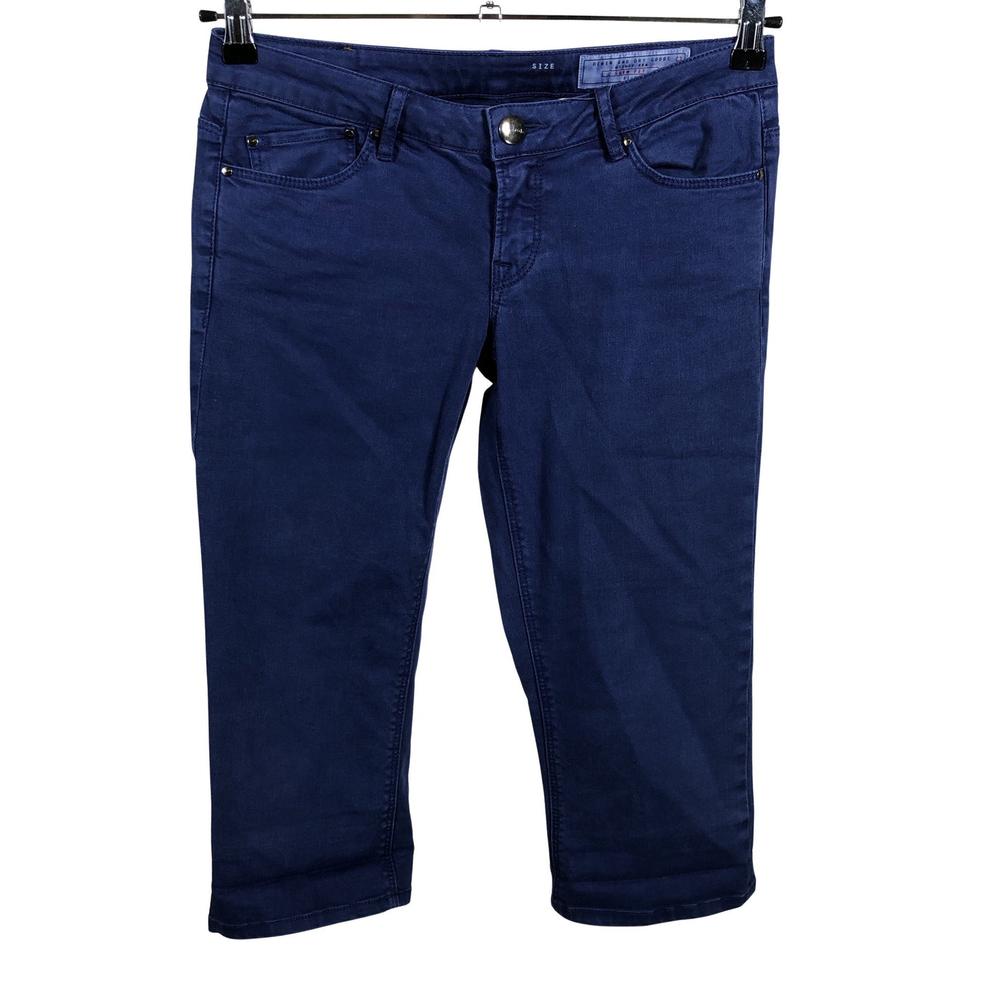 Unisex Esprit - Teksast poolpikad püksid, suurus 34 - Sinine (1)