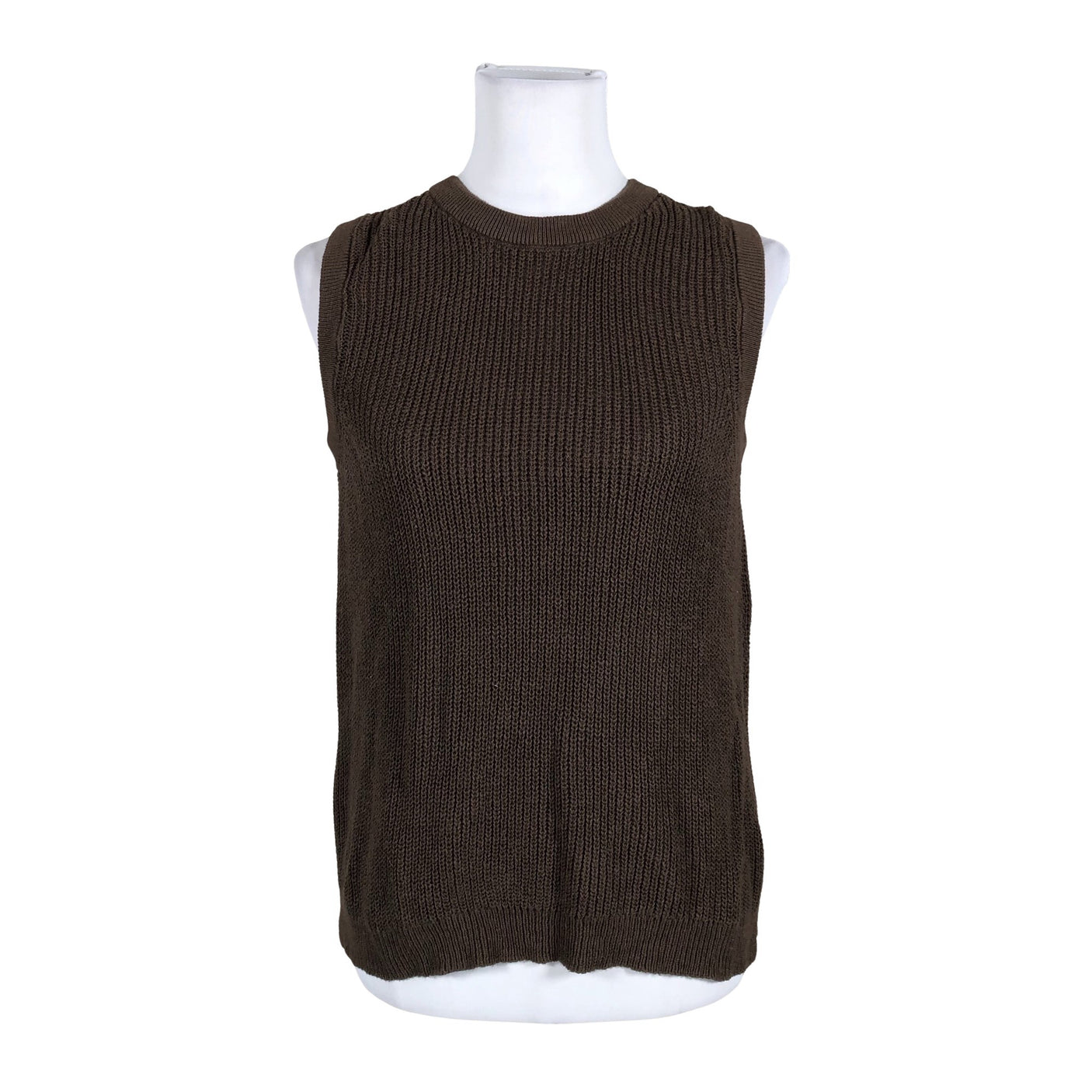 Unisex I Say - Kootud vest, suurus 36 - Pruun (1)