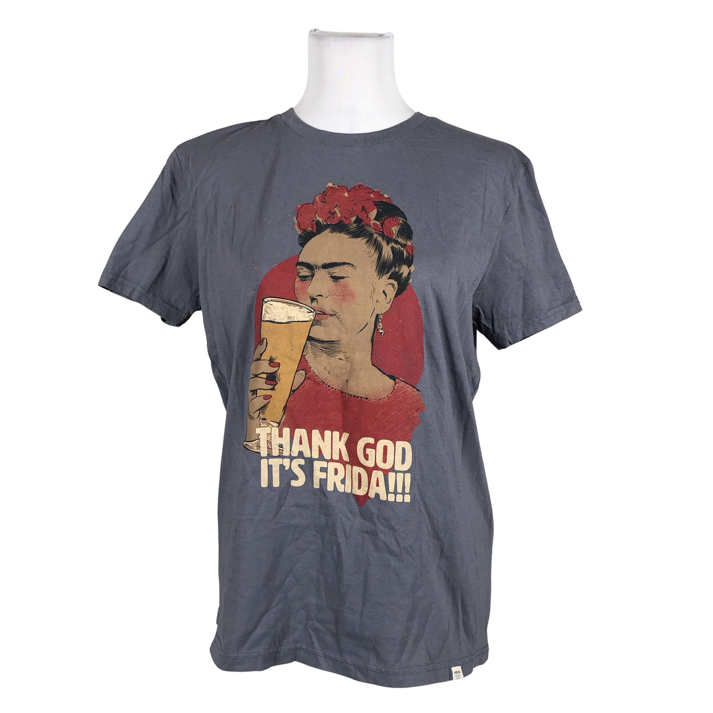 Unisex Wituka - T-särk, suurus 36 - Hall (1)